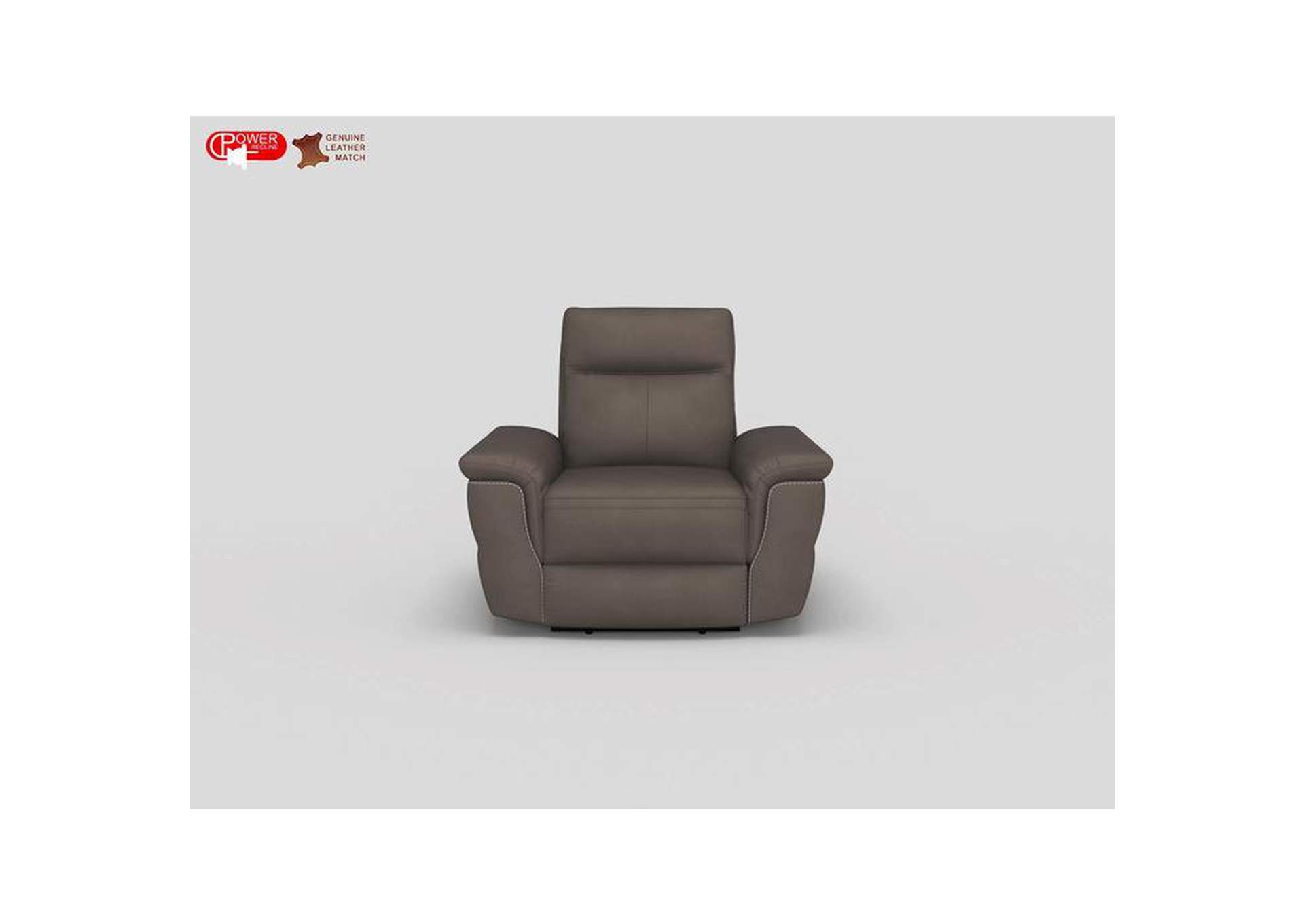 Olympia Power Reclining Chair With Usb Port,Homelegance