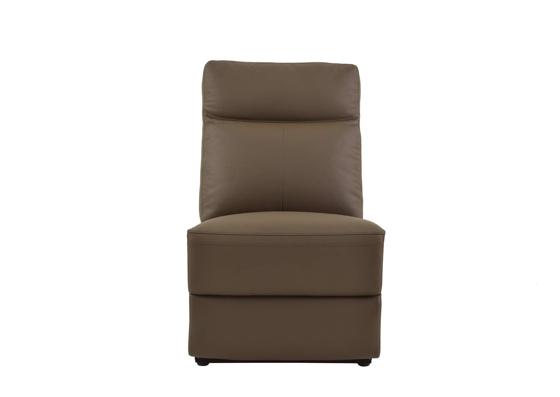 Olympia Brown 4-Piece Modular Power Reclining Sectional W/ Left Chaise,Homelegance