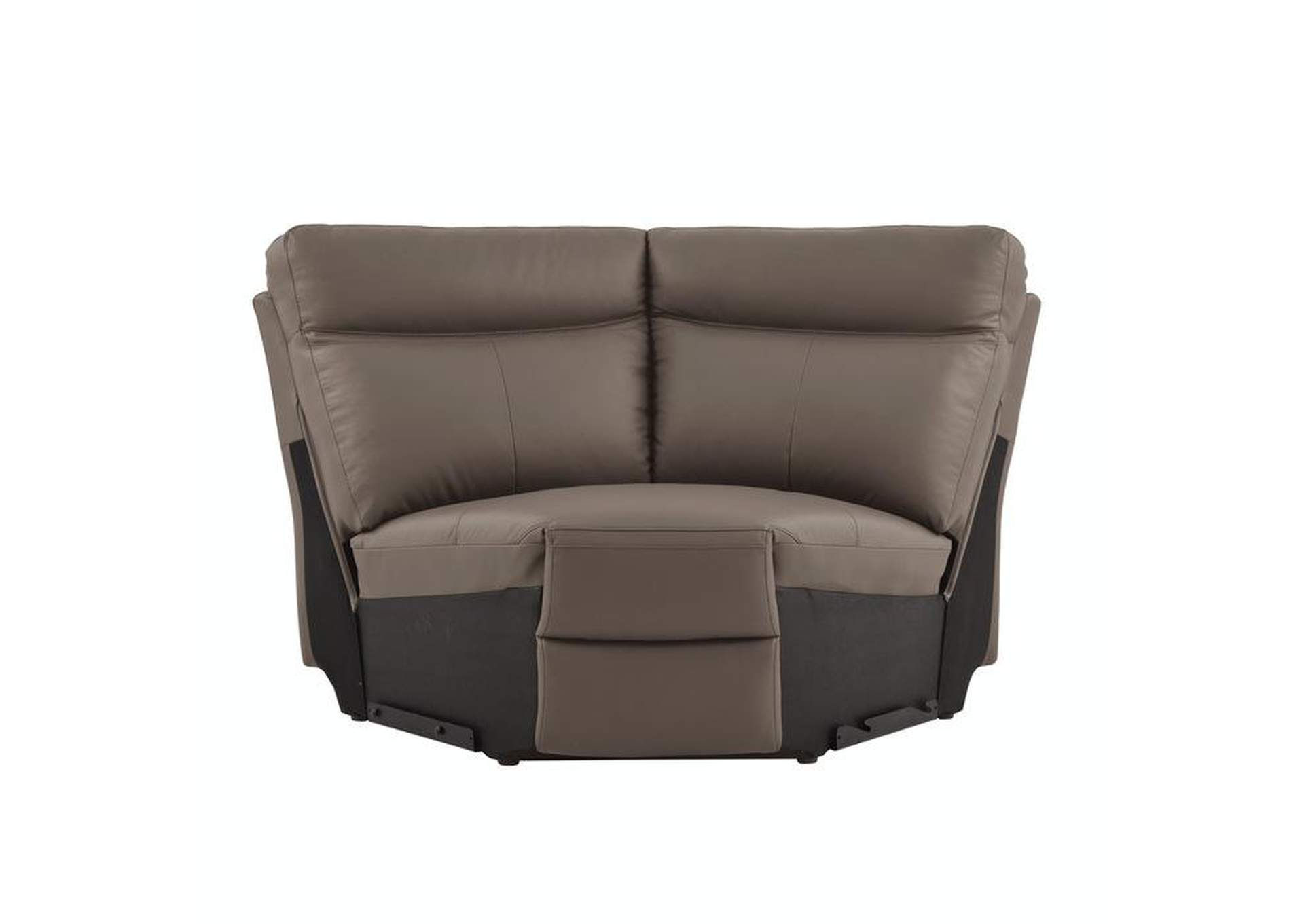 Olympia 5 Piece Modular Power Reclining Sectional With Left Chaise,Homelegance