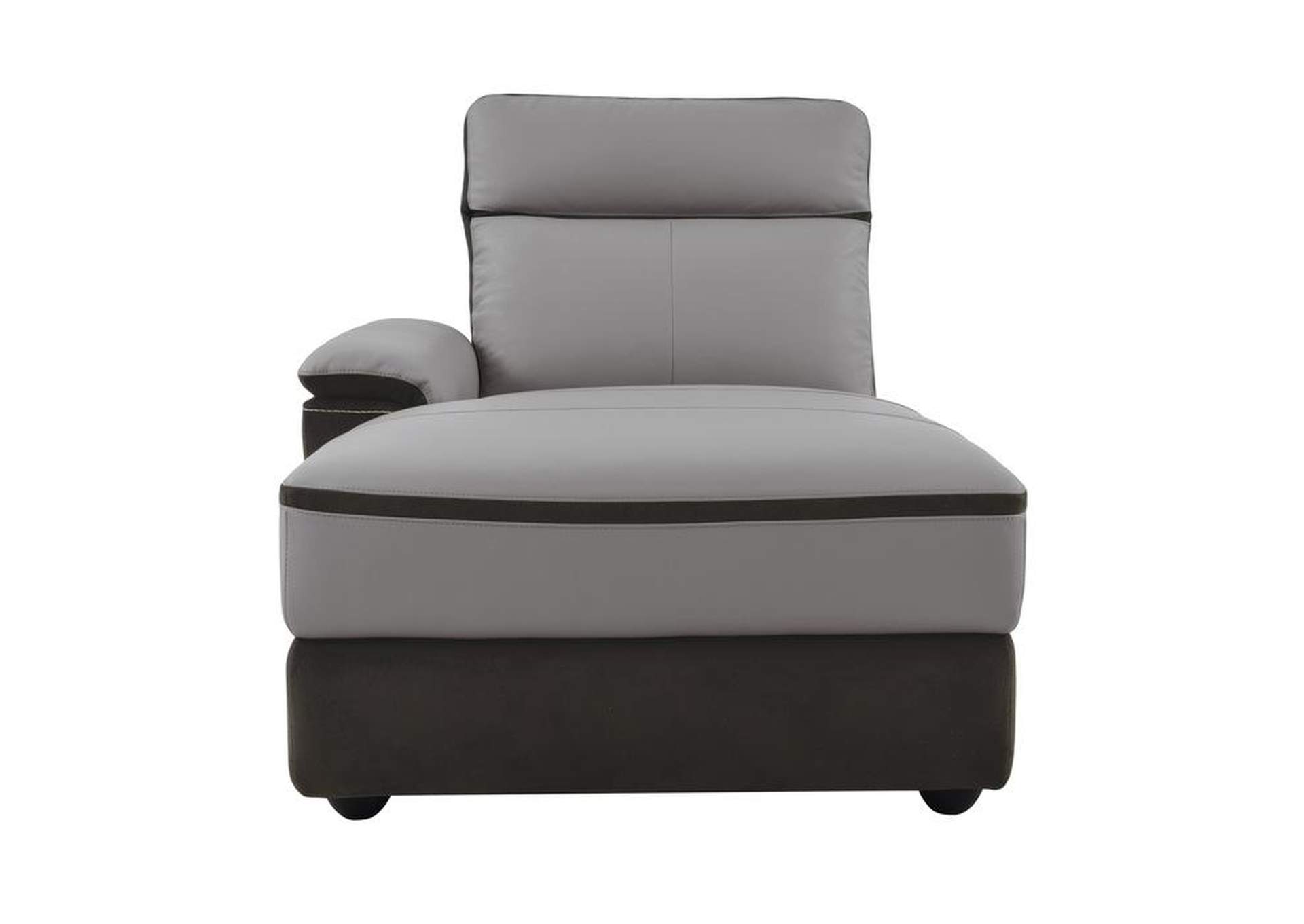 Laertes 5 Piece Modular Power Reclining Sectional With Left Chaise,Homelegance