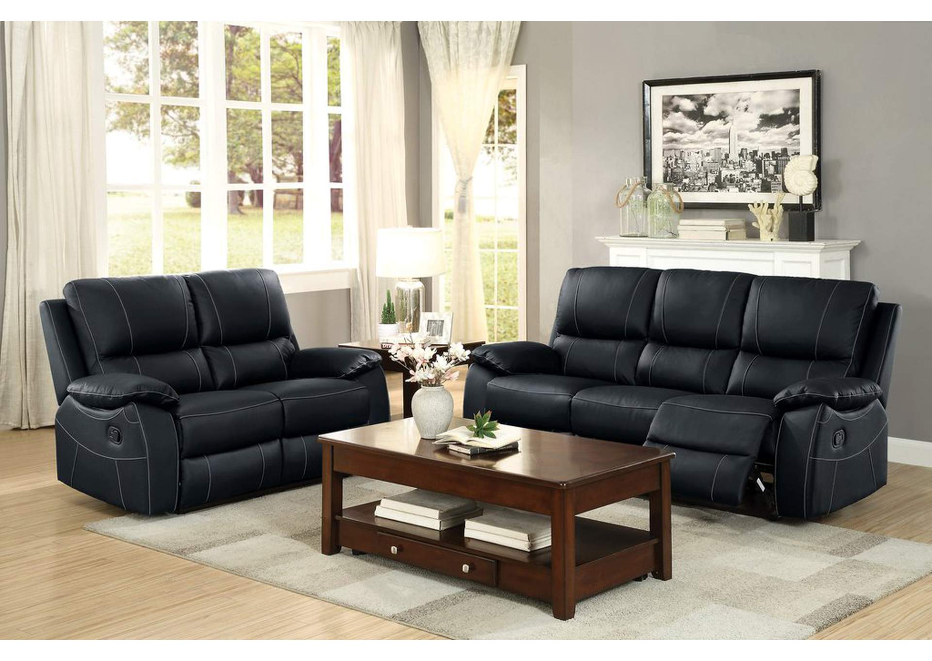 D. Rclnr Sofa,Homelegance