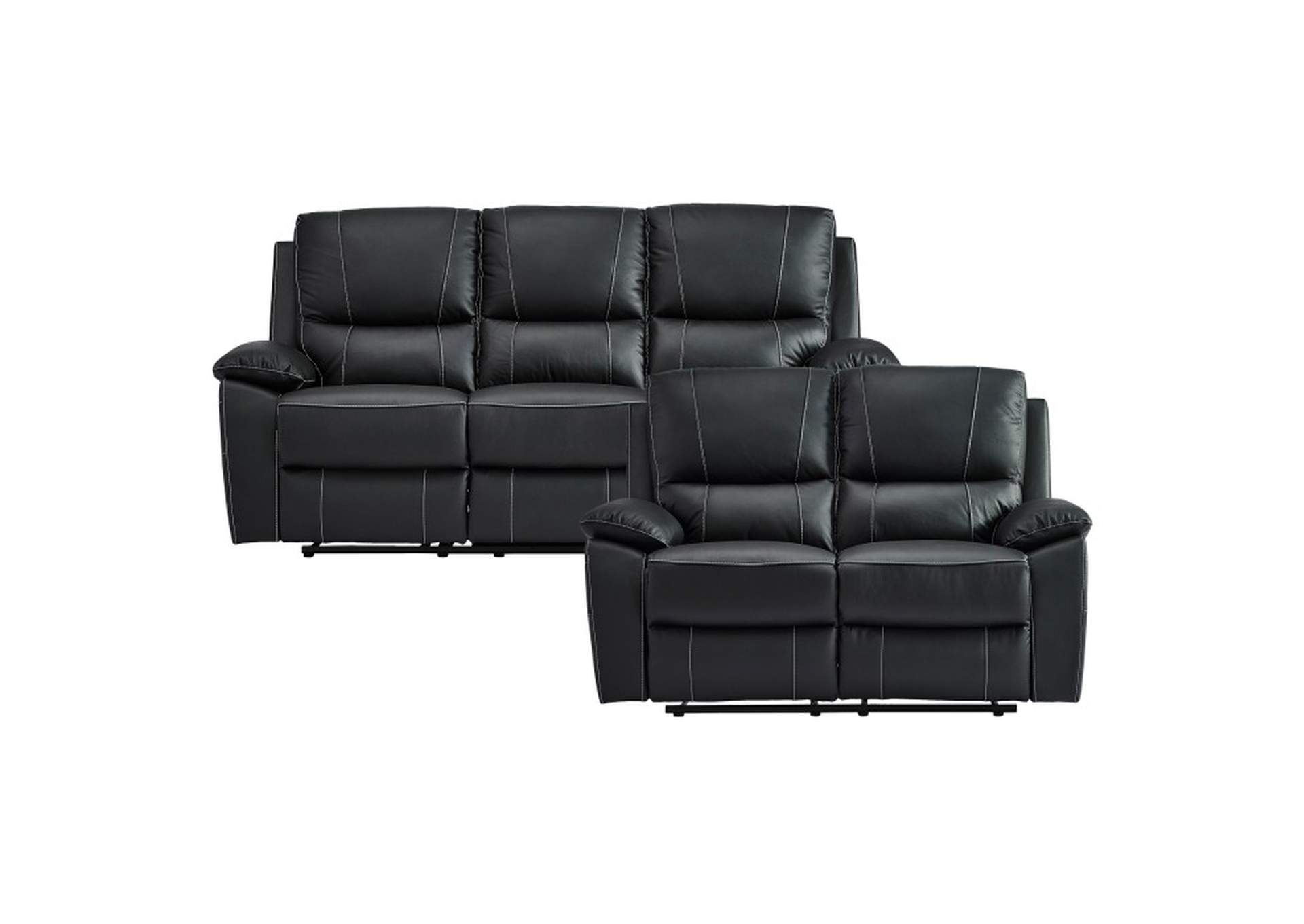 Greeley 2 Piece Set: Sofa, Love,Homelegance