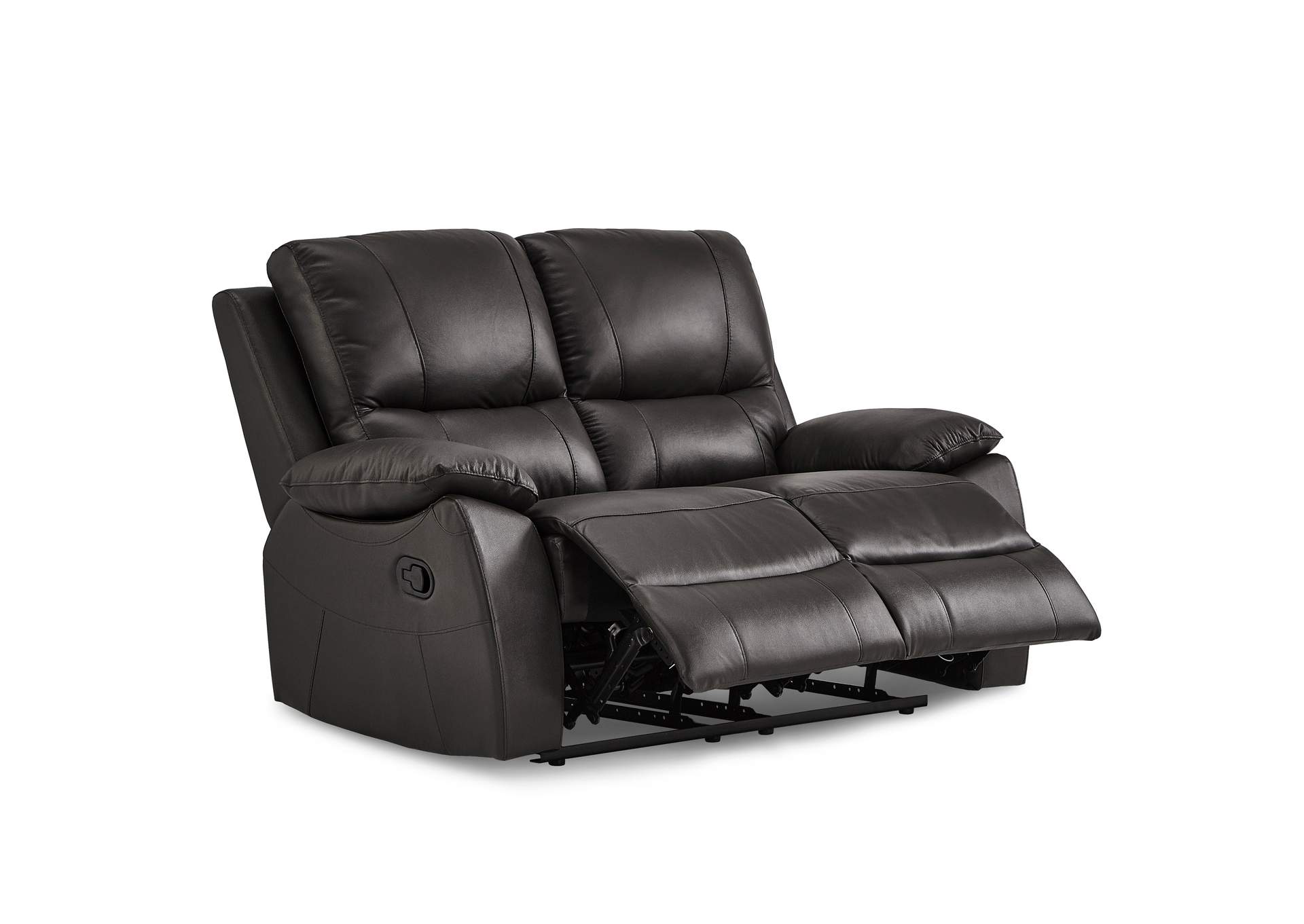 Brown Double Reclining Love Seat,Homelegance