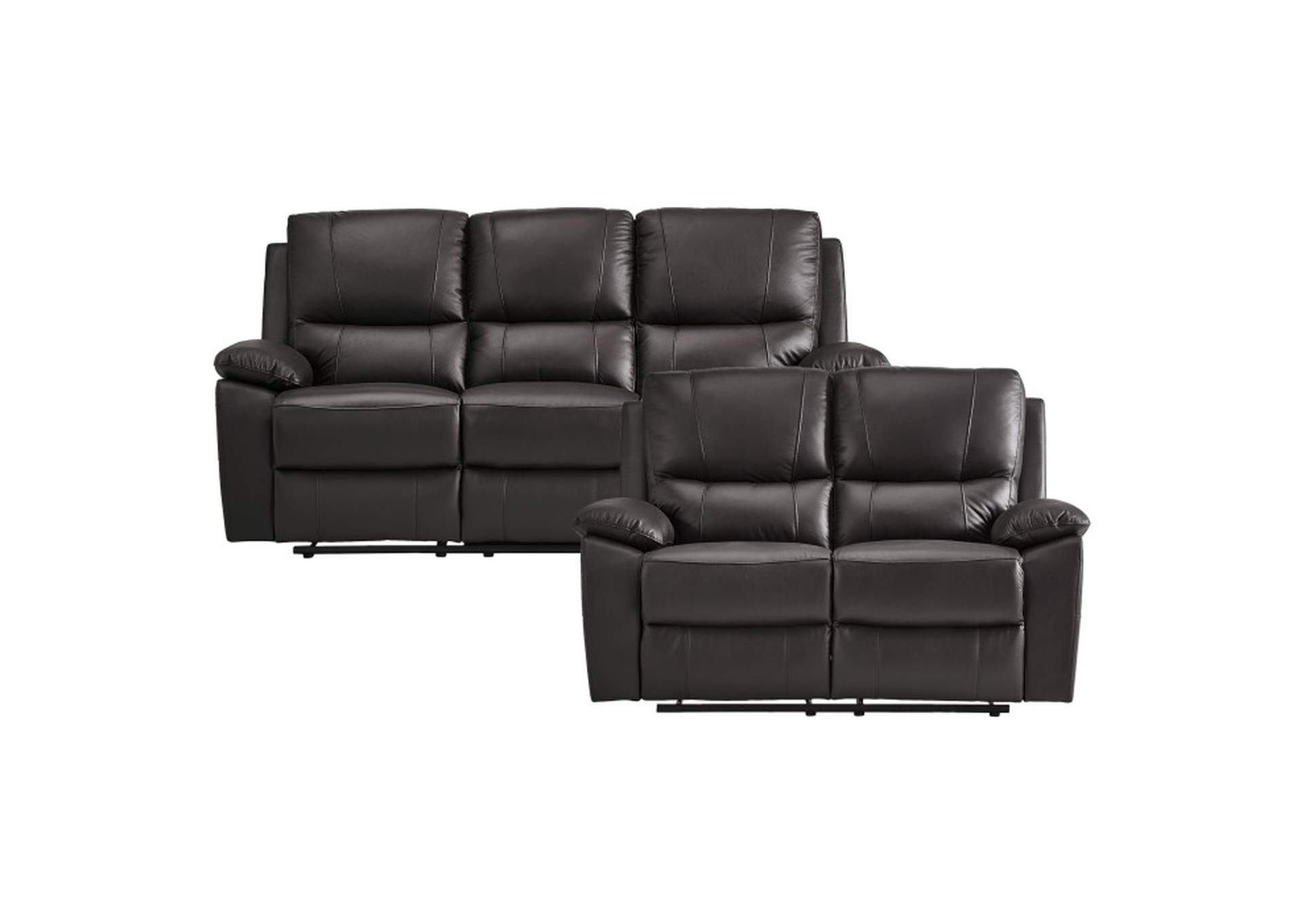 Greeley 2 Piece Set: Sofa, Love,Homelegance