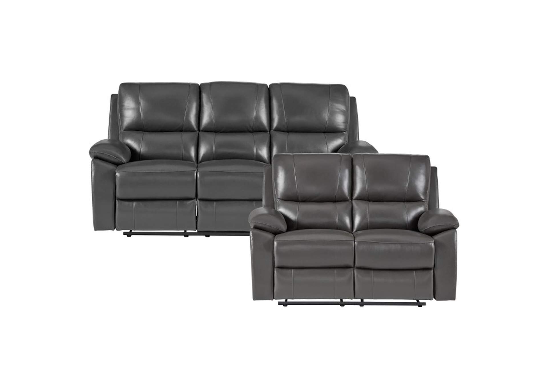 Greeley 2 Piece Set: Sofa, Love,Homelegance