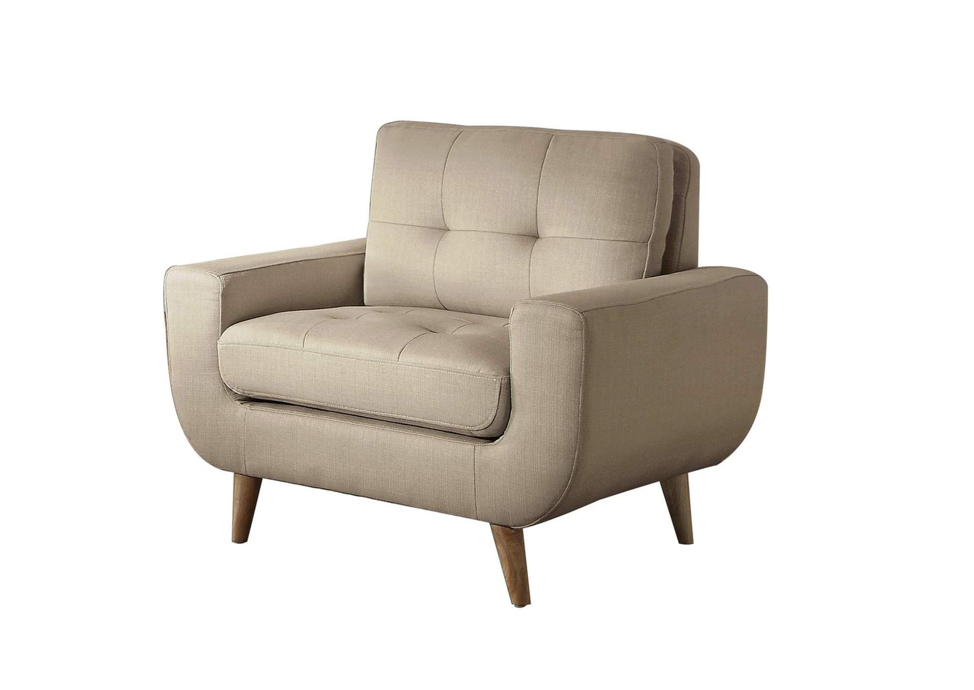 Chair, Beige,Homelegance