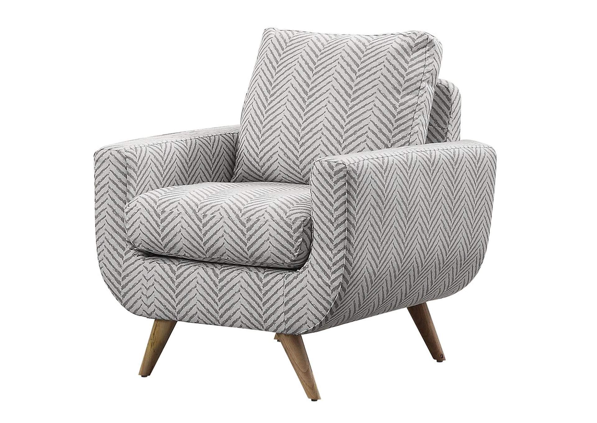 Gray Accent Chair,Homelegance