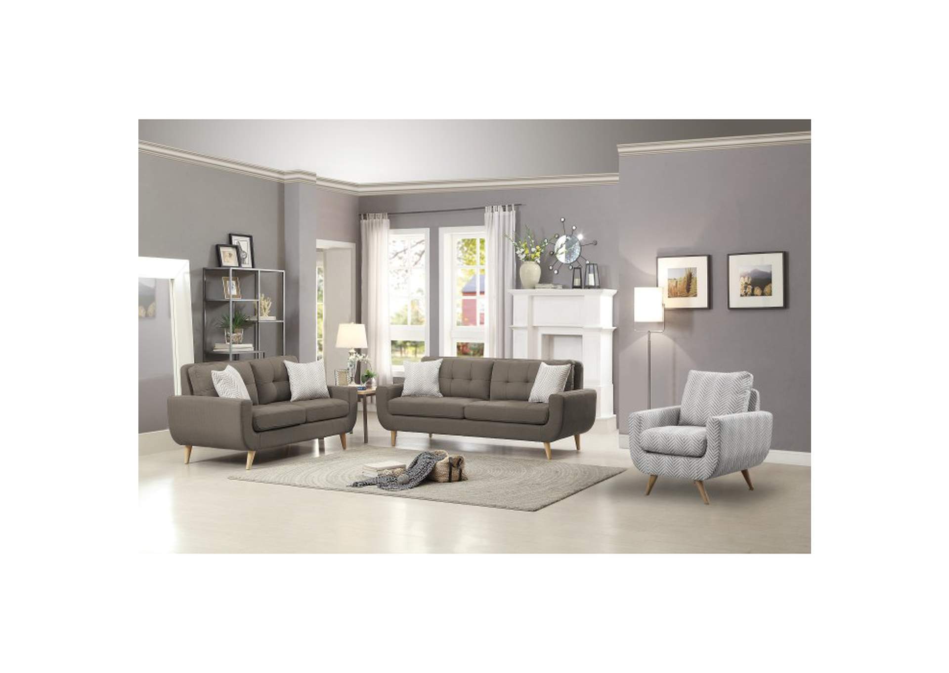 Deryn Love Seat,Homelegance