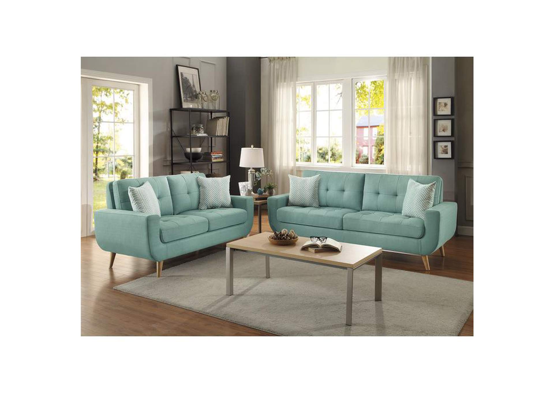 Deryn Love Seat,Homelegance