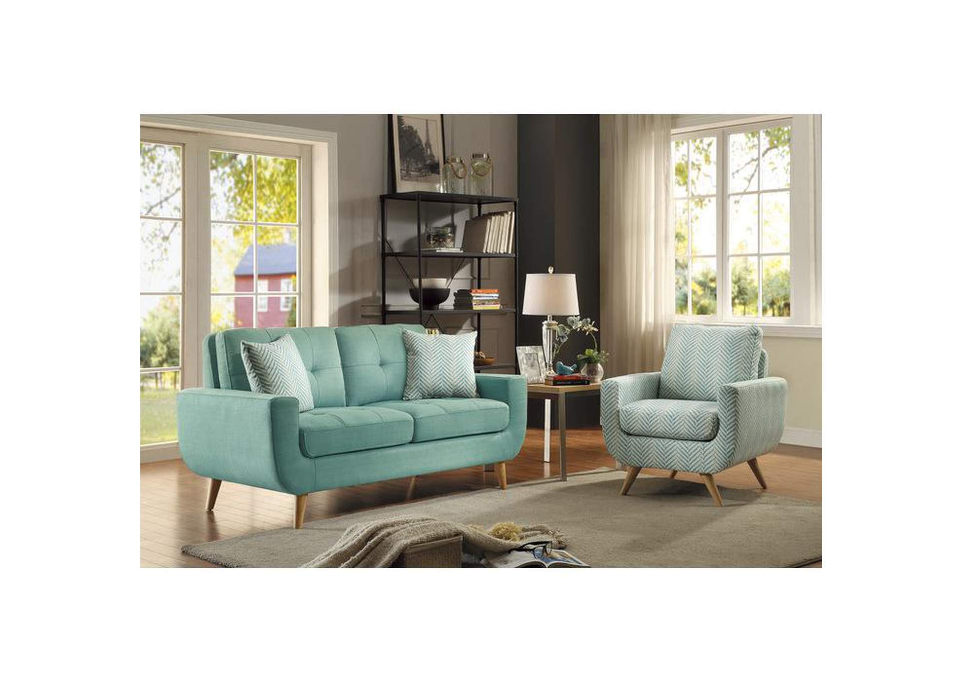 Deryn Love Seat,Homelegance