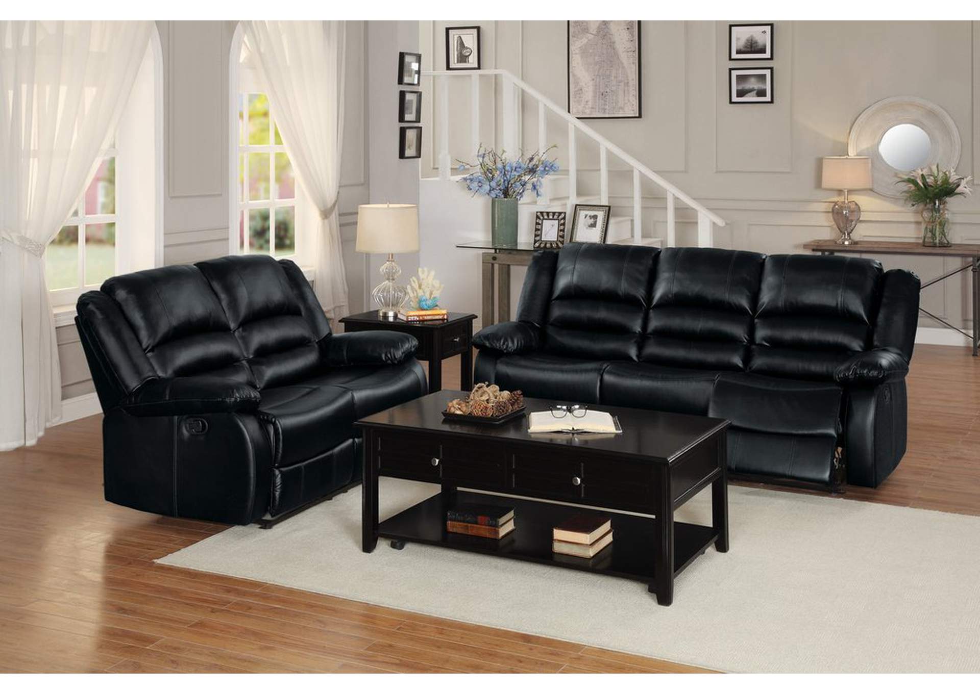 D.Rclnr Love Seat,Homelegance