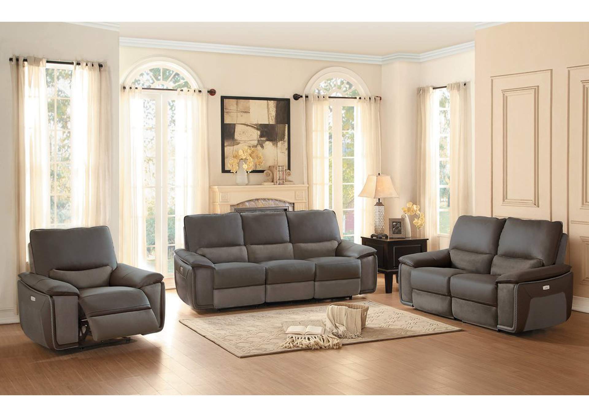 Power Rsf Rclnr Chair For Love Seat/Sofa,Homelegance