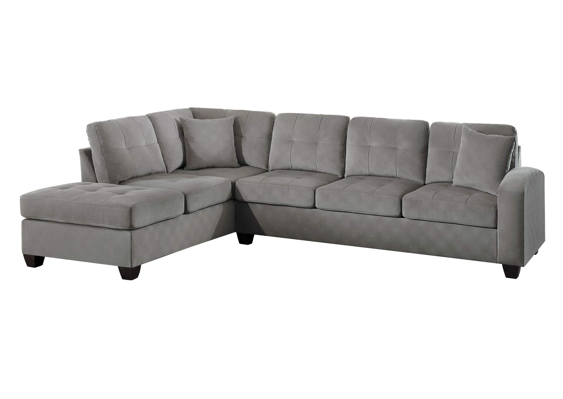 2-Piece Reversible Sectional,Homelegance
