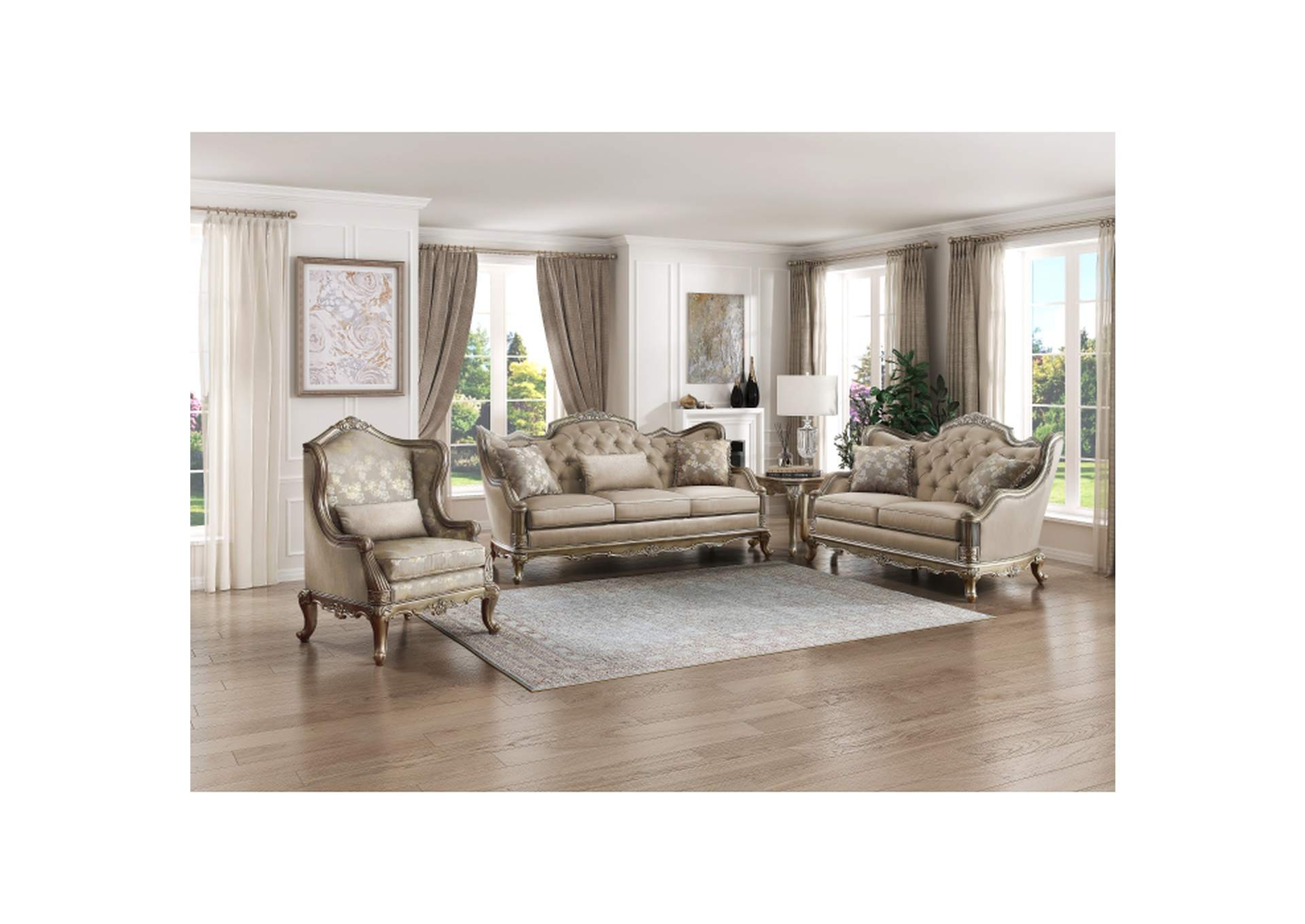 Florentina Accent Chair,Homelegance