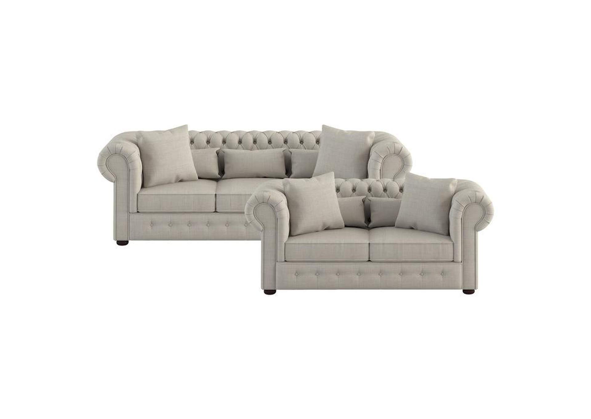 Savonburg 2 Piece Sofa Set,Homelegance