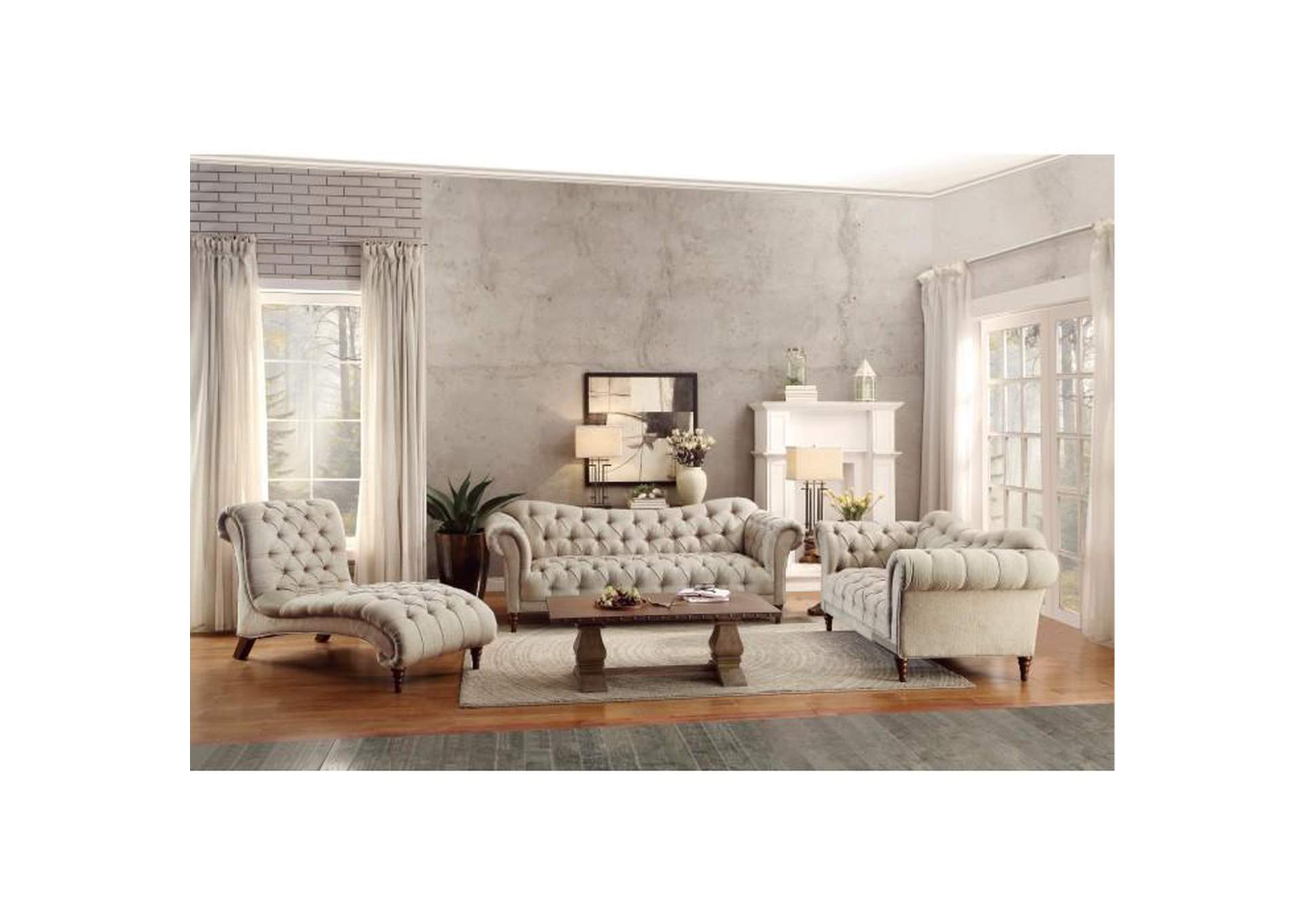 Claire Love Seat,Homelegance