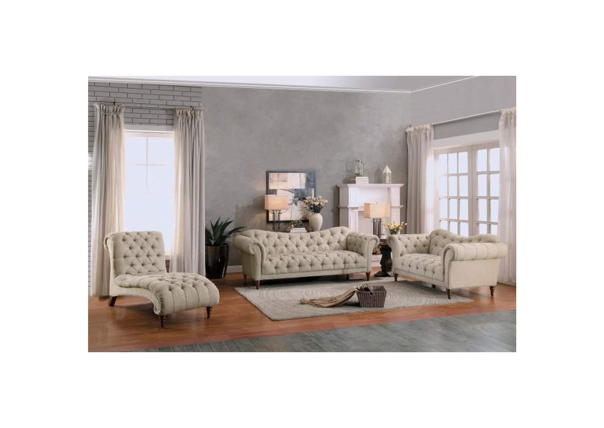 Claire Love Seat,Homelegance