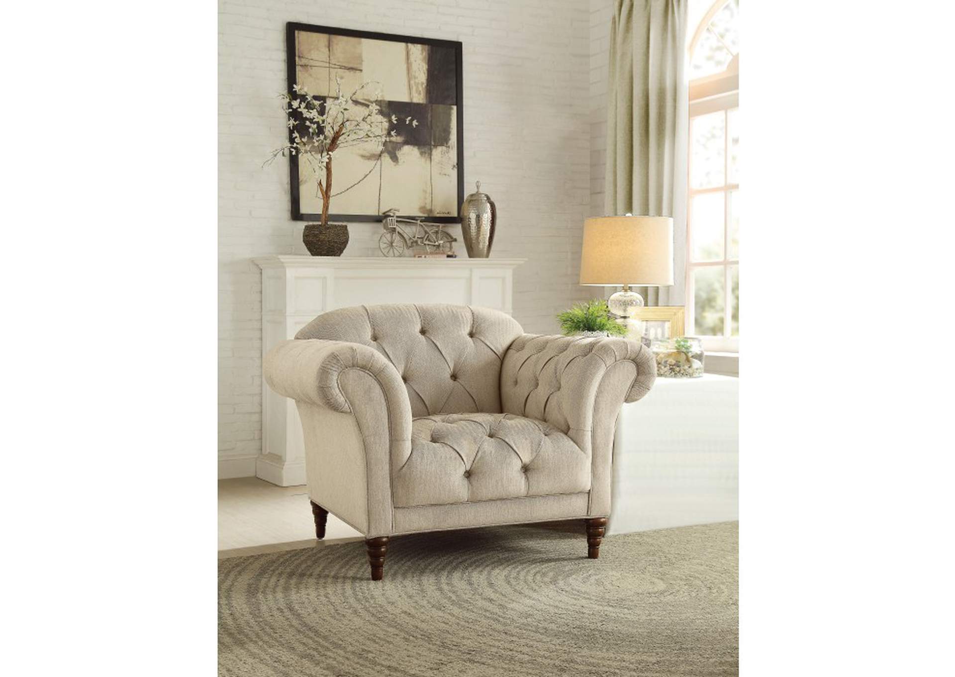Claire 2 Piece Sofa Set,Homelegance