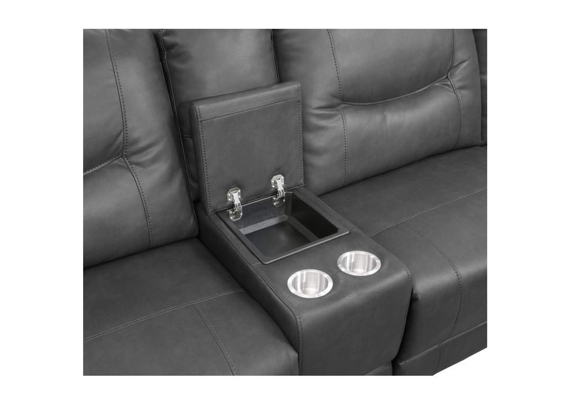 Columbus 6-Piece Modular Reclining Sectional With Right Chaise,Homelegance