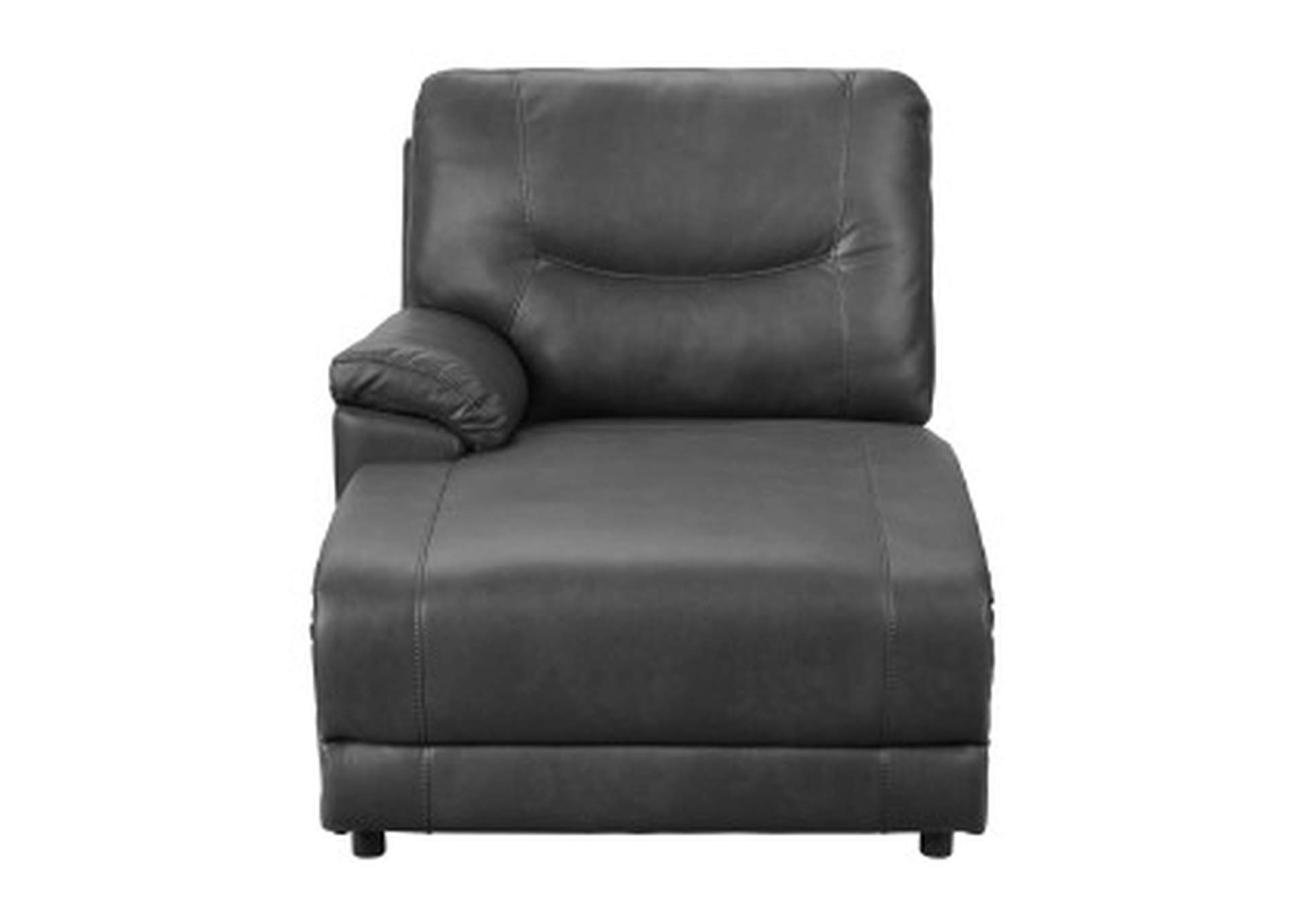 Columbus Left Side Chaise, Push Back Recliner,Homelegance