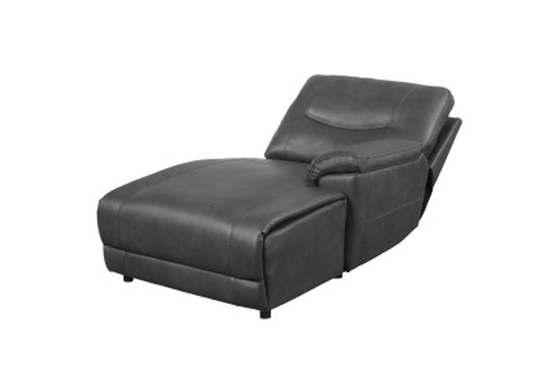 Columbus Right Side Chaise, Push Back Recliner,Homelegance