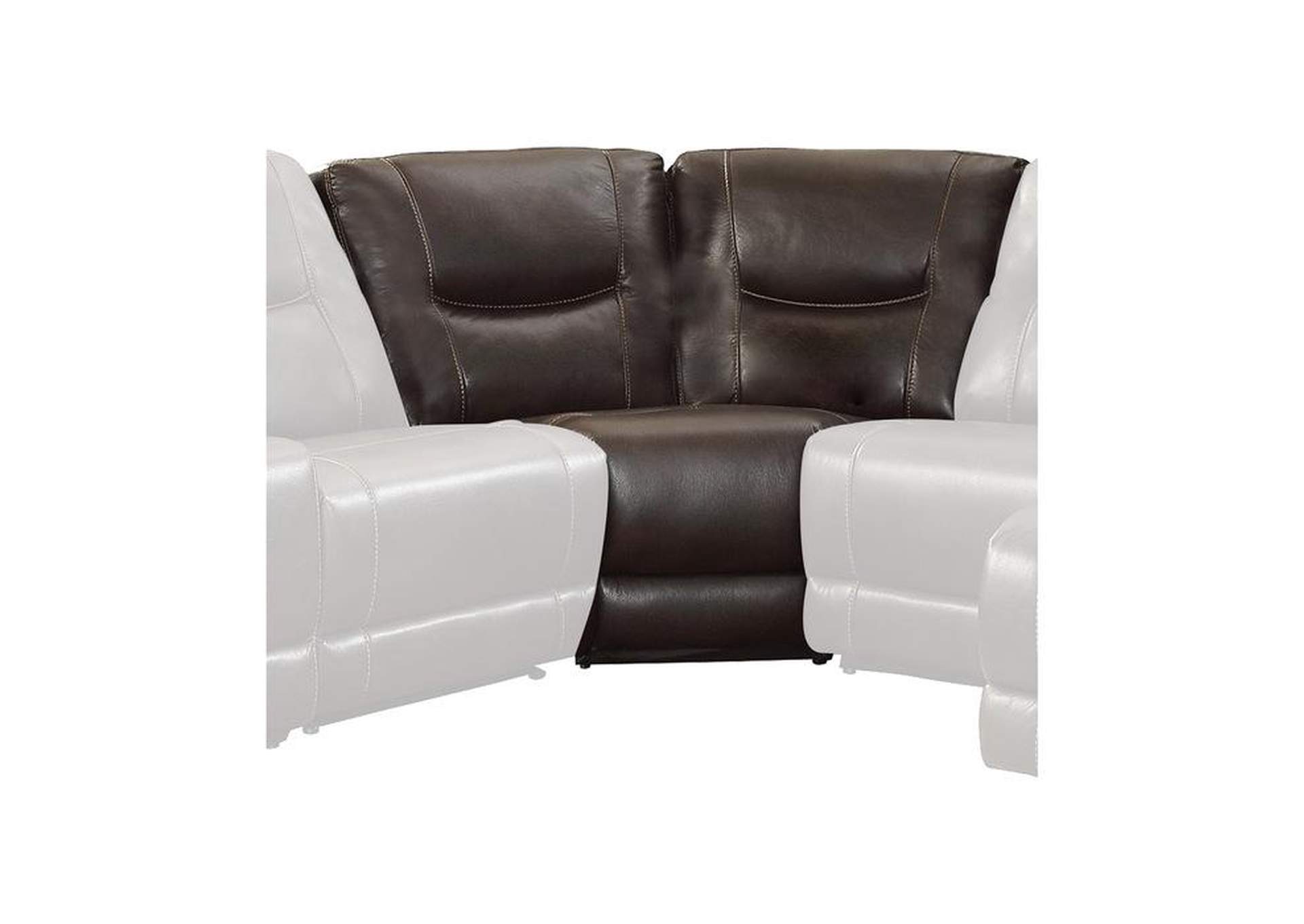 Columbus 6-Piece Modular Reclining Sectional With Right Chaise,Homelegance