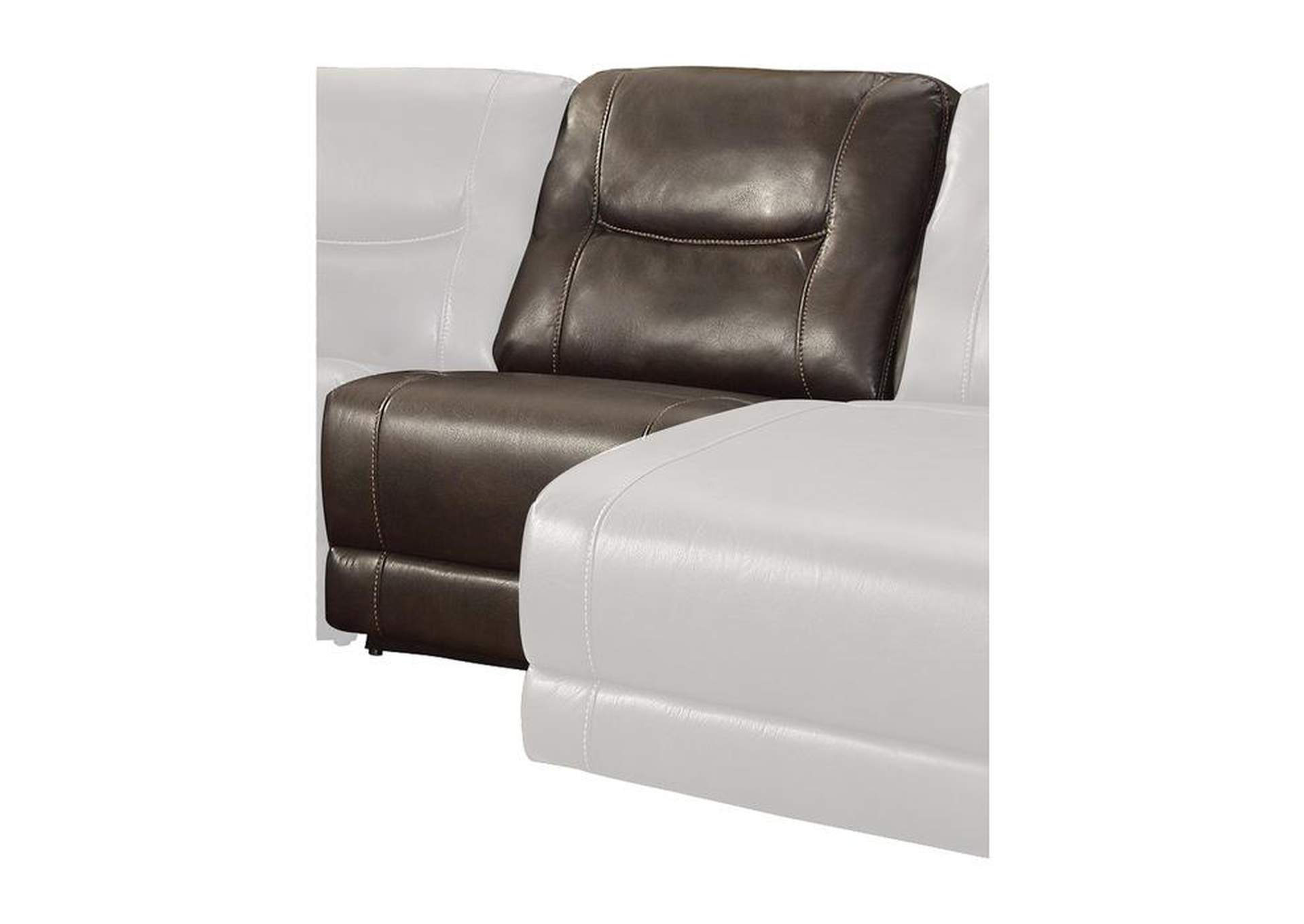 Columbus 6-Piece Modular Reclining Sectional With Right Chaise,Homelegance