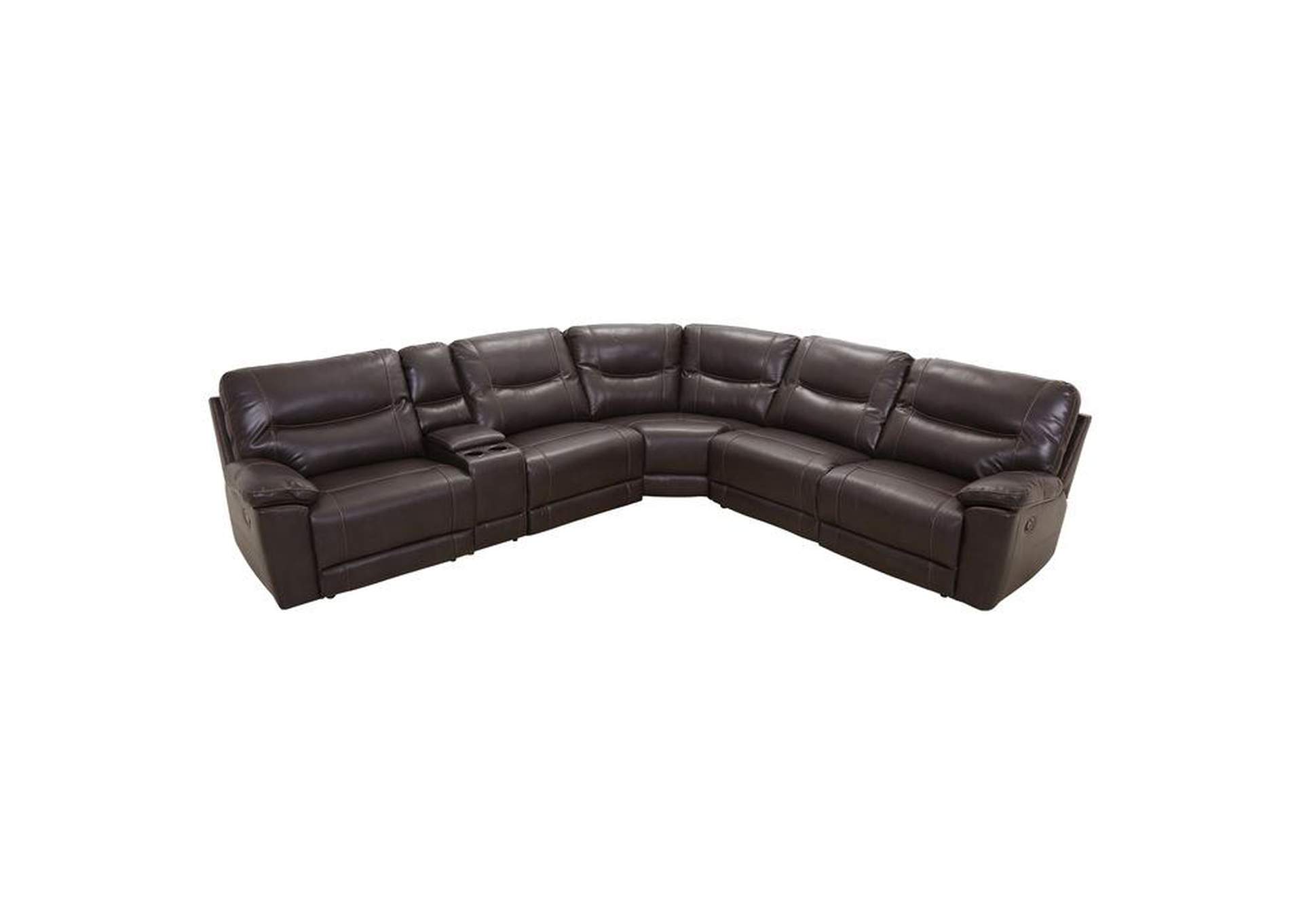 Columbus 6-Piece Modular Reclining Sectional,Homelegance