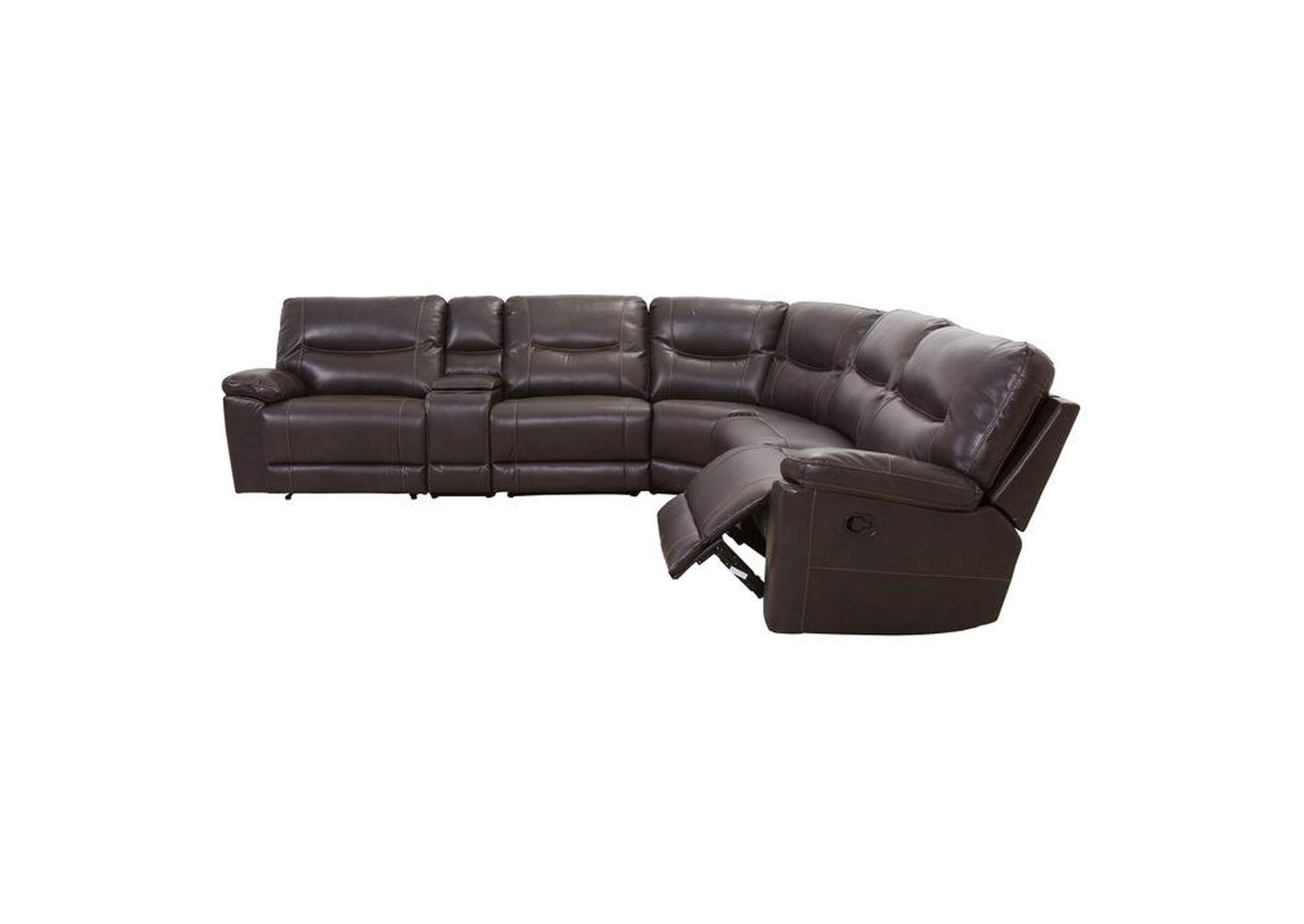 Columbus 6-Piece Modular Reclining Sectional,Homelegance