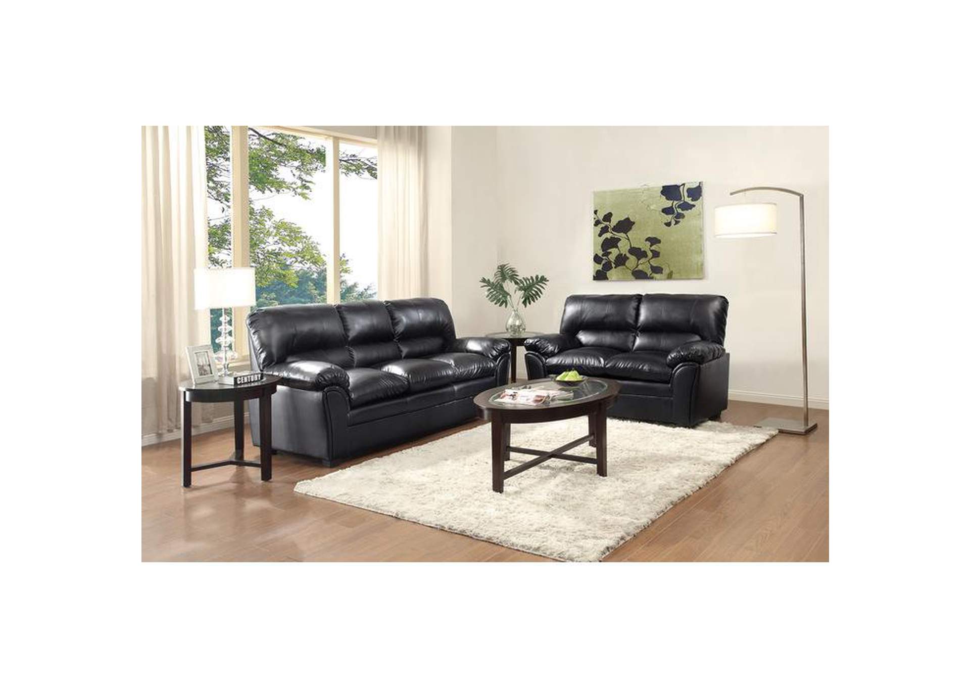 Talon Love Seat,Homelegance