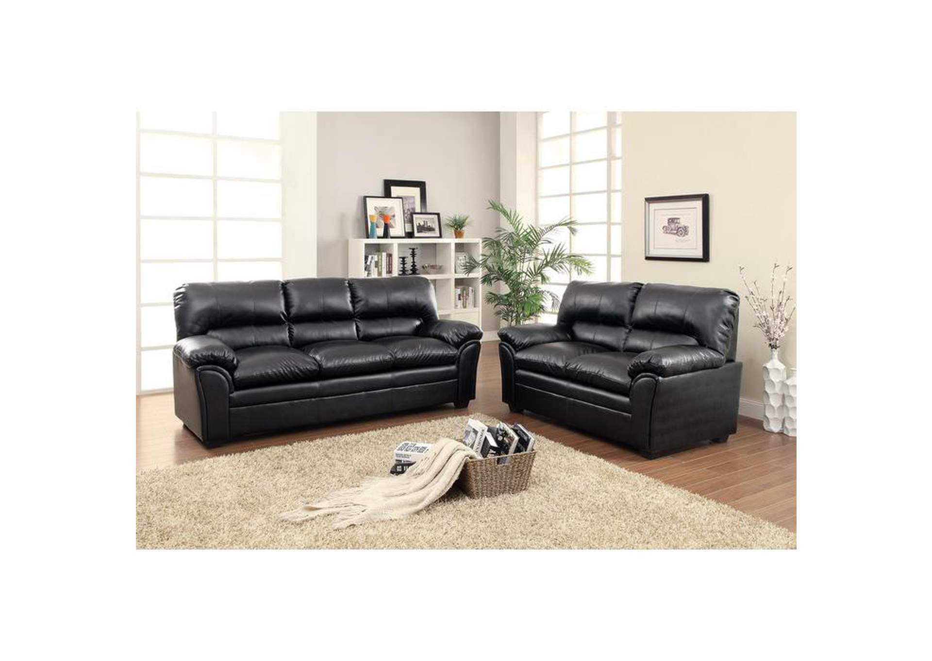 Talon Love Seat,Homelegance