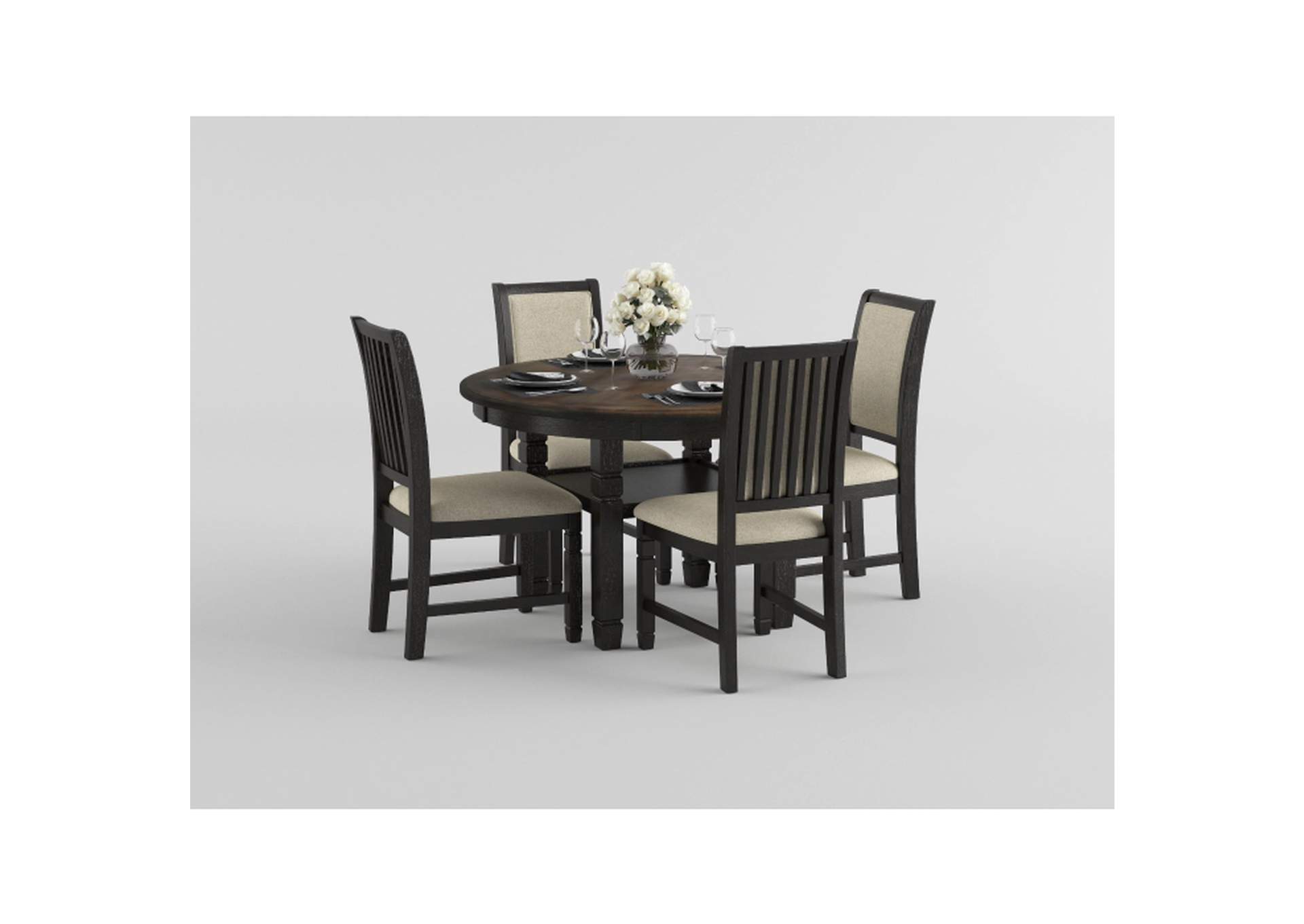 Asher Dining Table,Homelegance