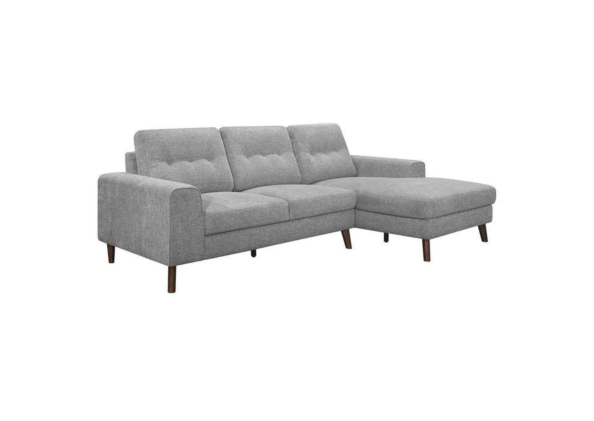 Alexia 2-Piece Sectional With Right Chaise,Homelegance