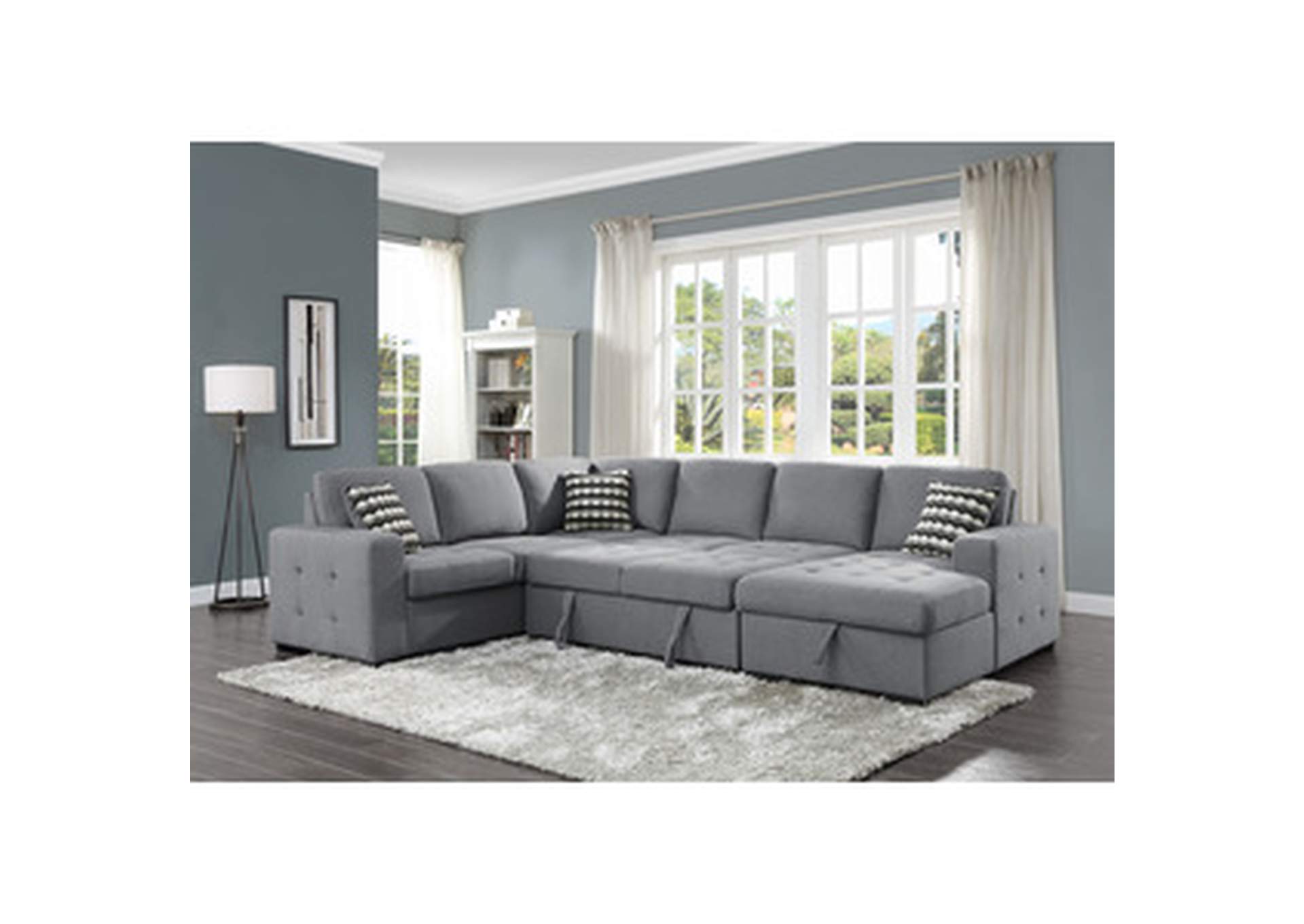 Solomon Corner Seat,Homelegance