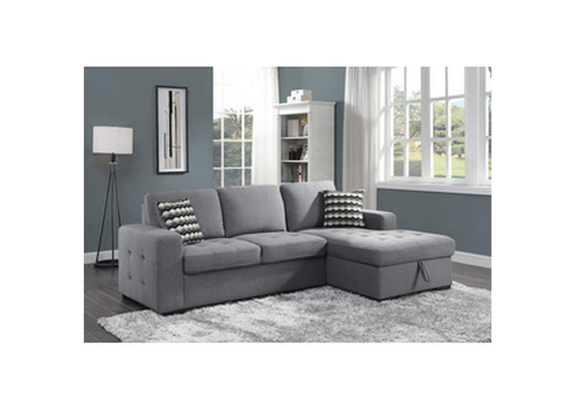 Solomon Left Side 2-Seater,Homelegance