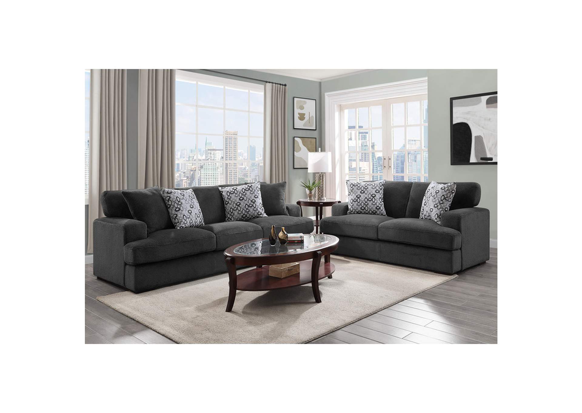Rivermeade Love Seat,Homelegance