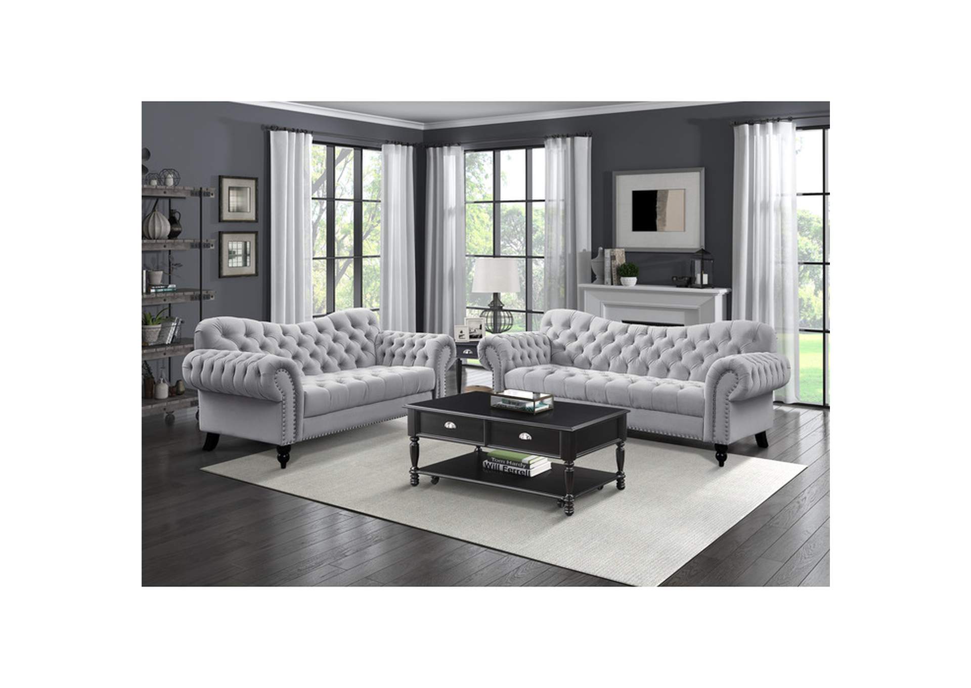 Rosalie Love Seat,Homelegance