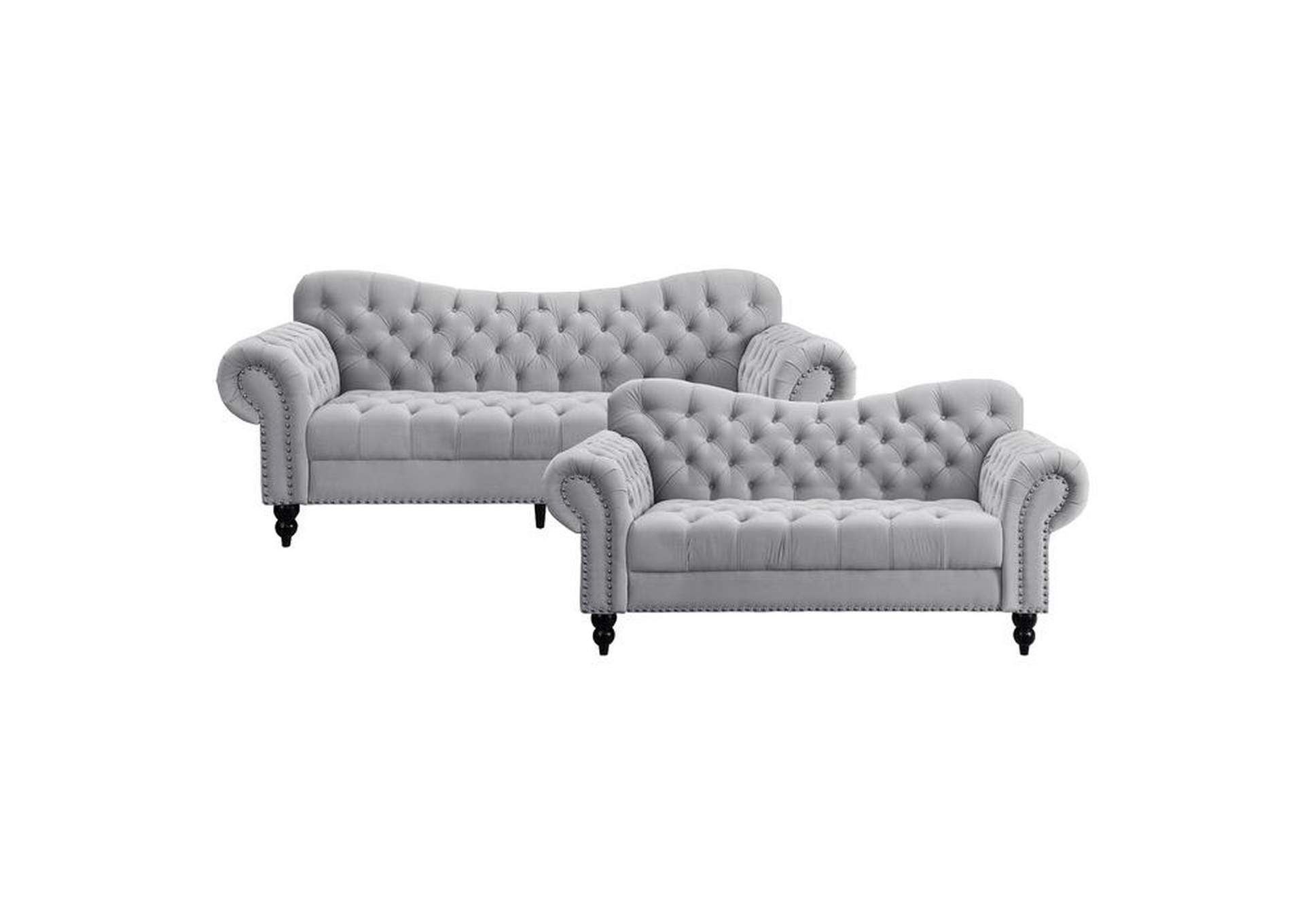 Rosalie 2 Piece Sofa Set,Homelegance