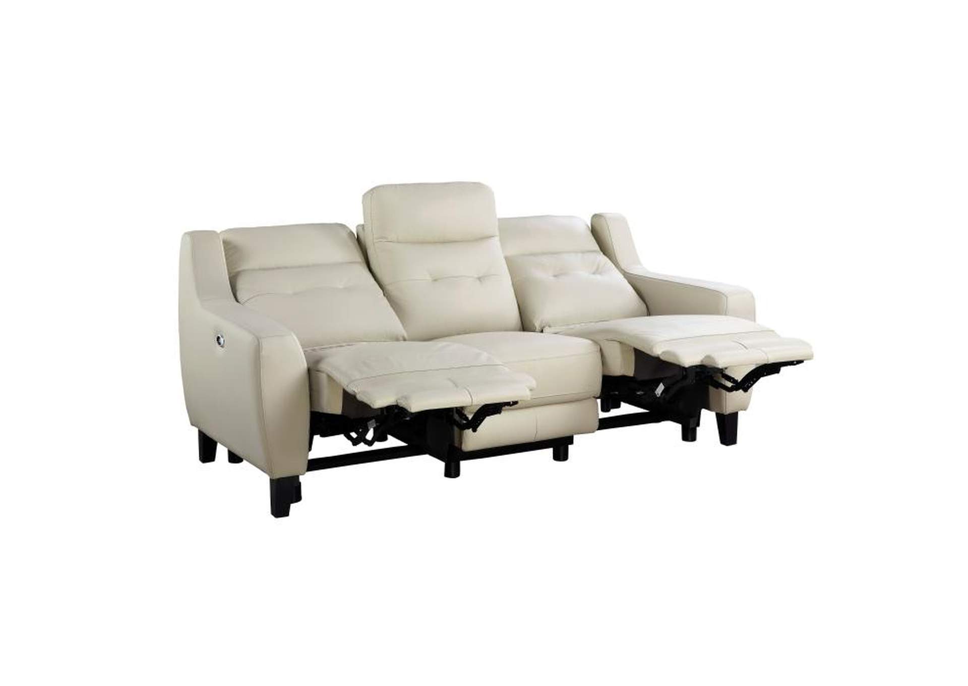 Conrad Power Double Reclining Sofa,Homelegance