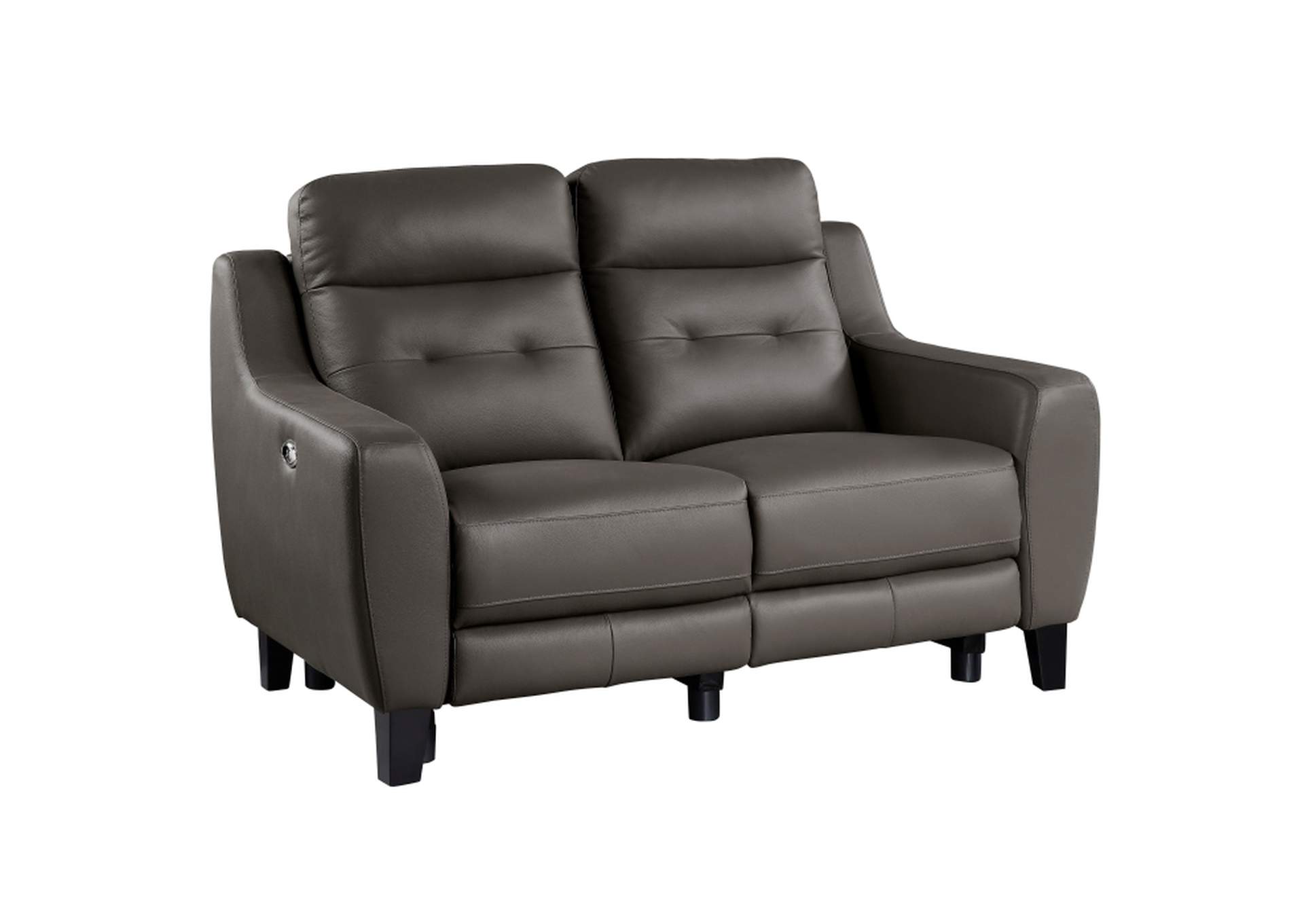 Conrad Power Double Reclining Love Seat,Homelegance