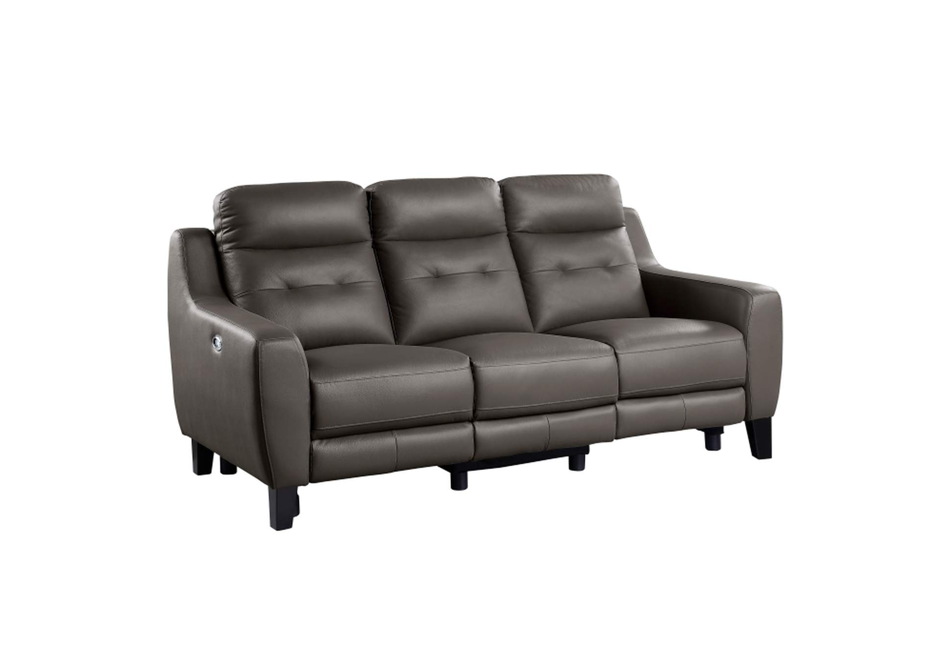 Conrad Power Double Reclining Sofa,Homelegance