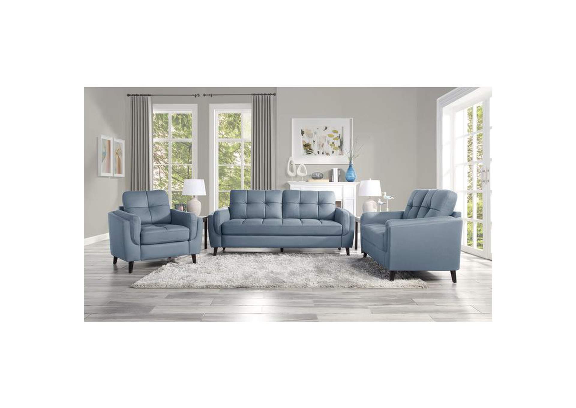 Dorelle Love Seat,Homelegance