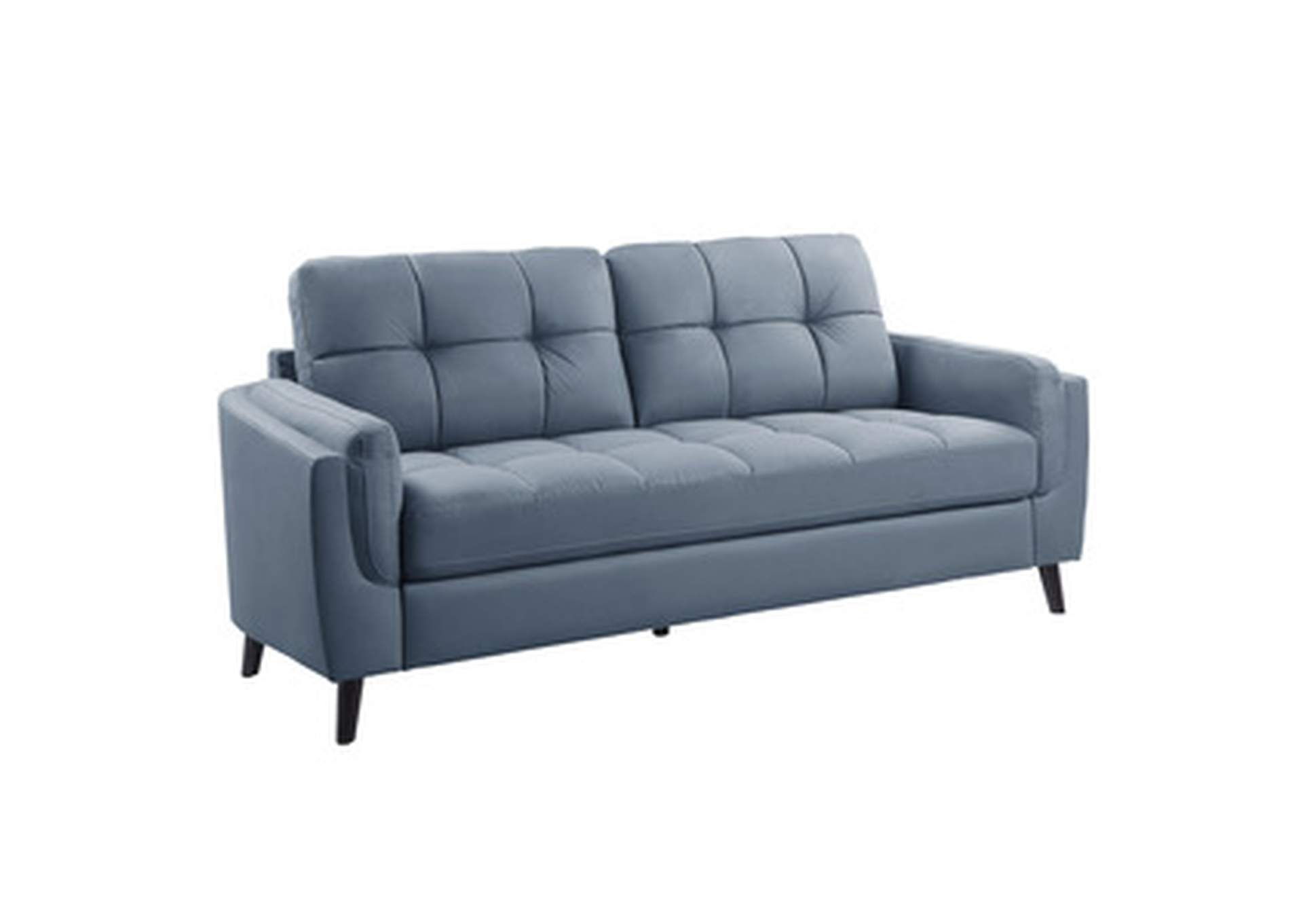 Dorelle Blue Sofa,Homelegance