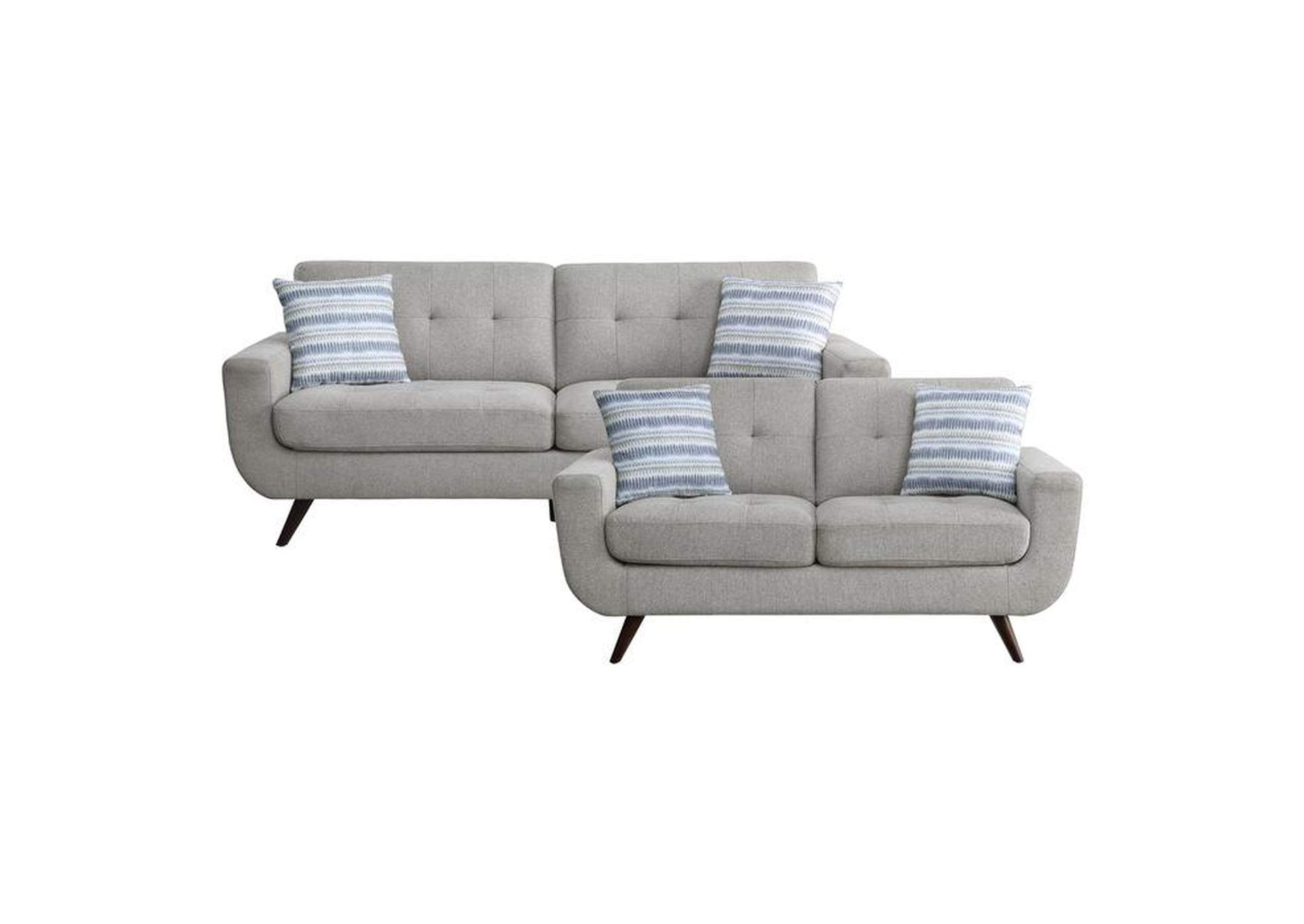 Amberley 2 Piece Sofa Set,Homelegance
