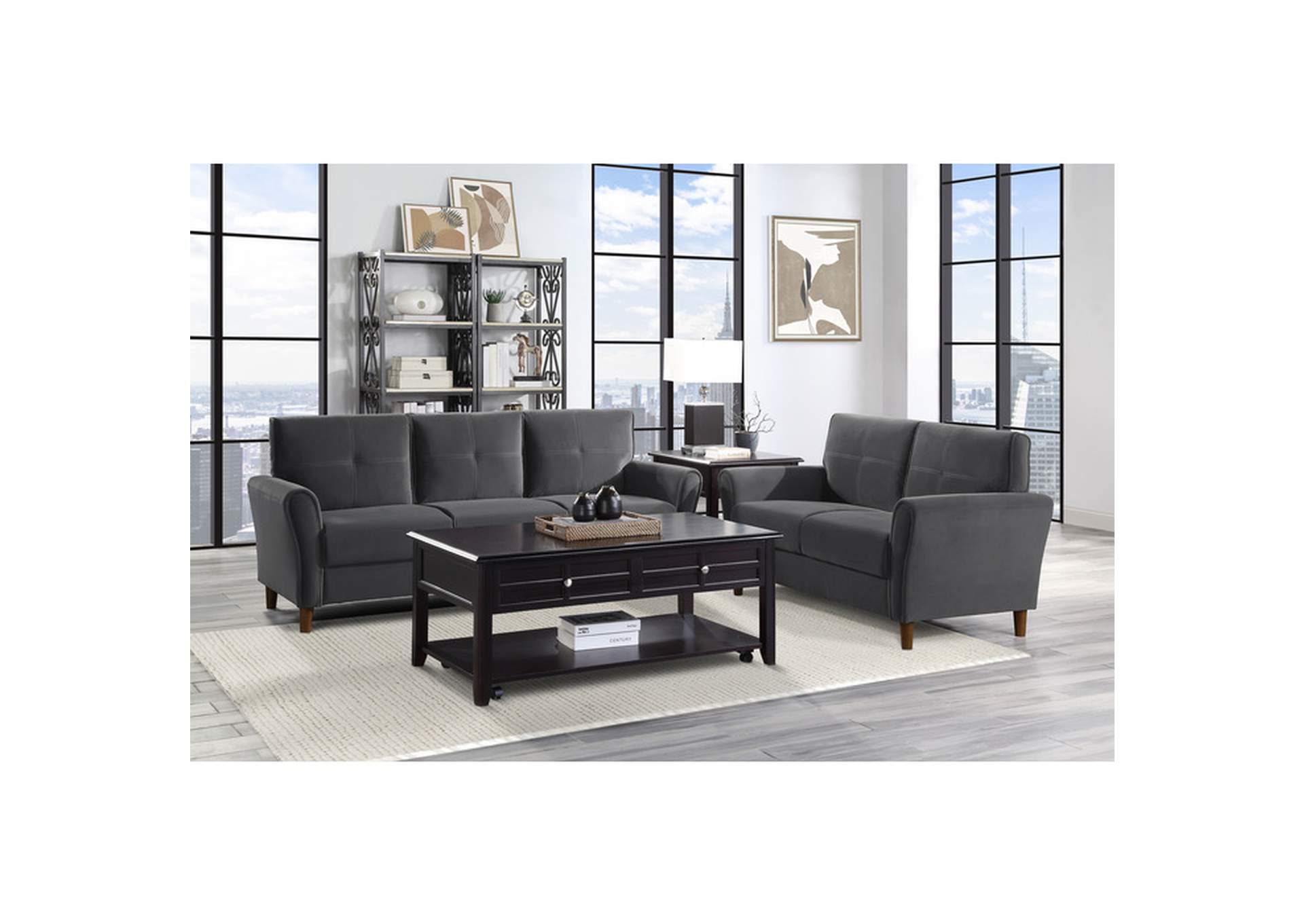 Dunleith Love Seat,Homelegance
