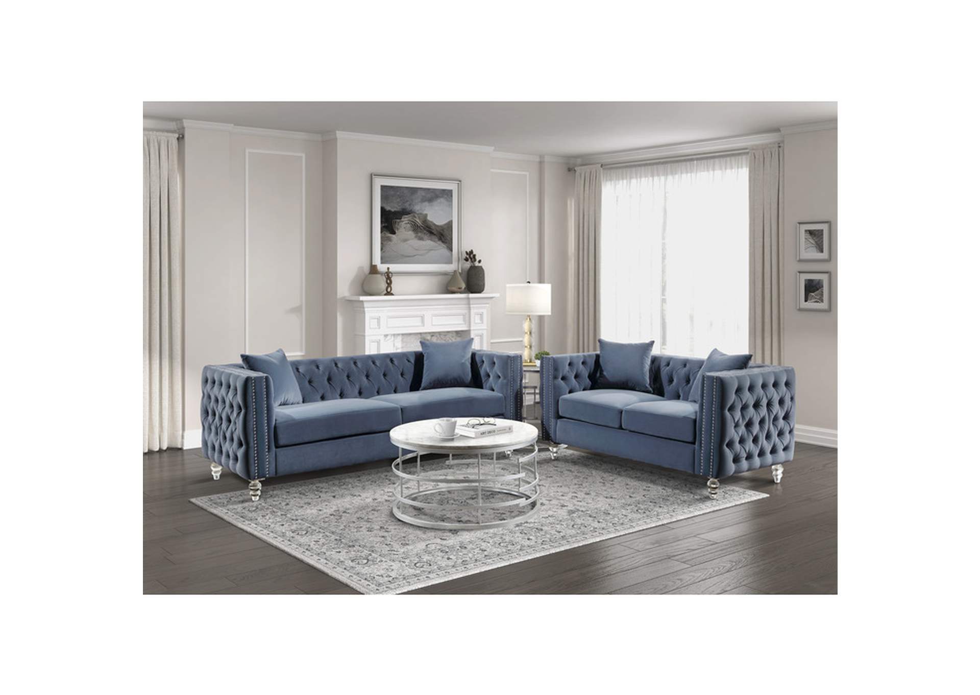 Orina Love Seat,Homelegance