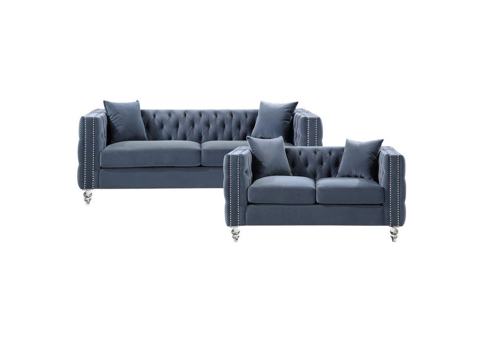 Orina 2 Piece Sofa Set,Homelegance