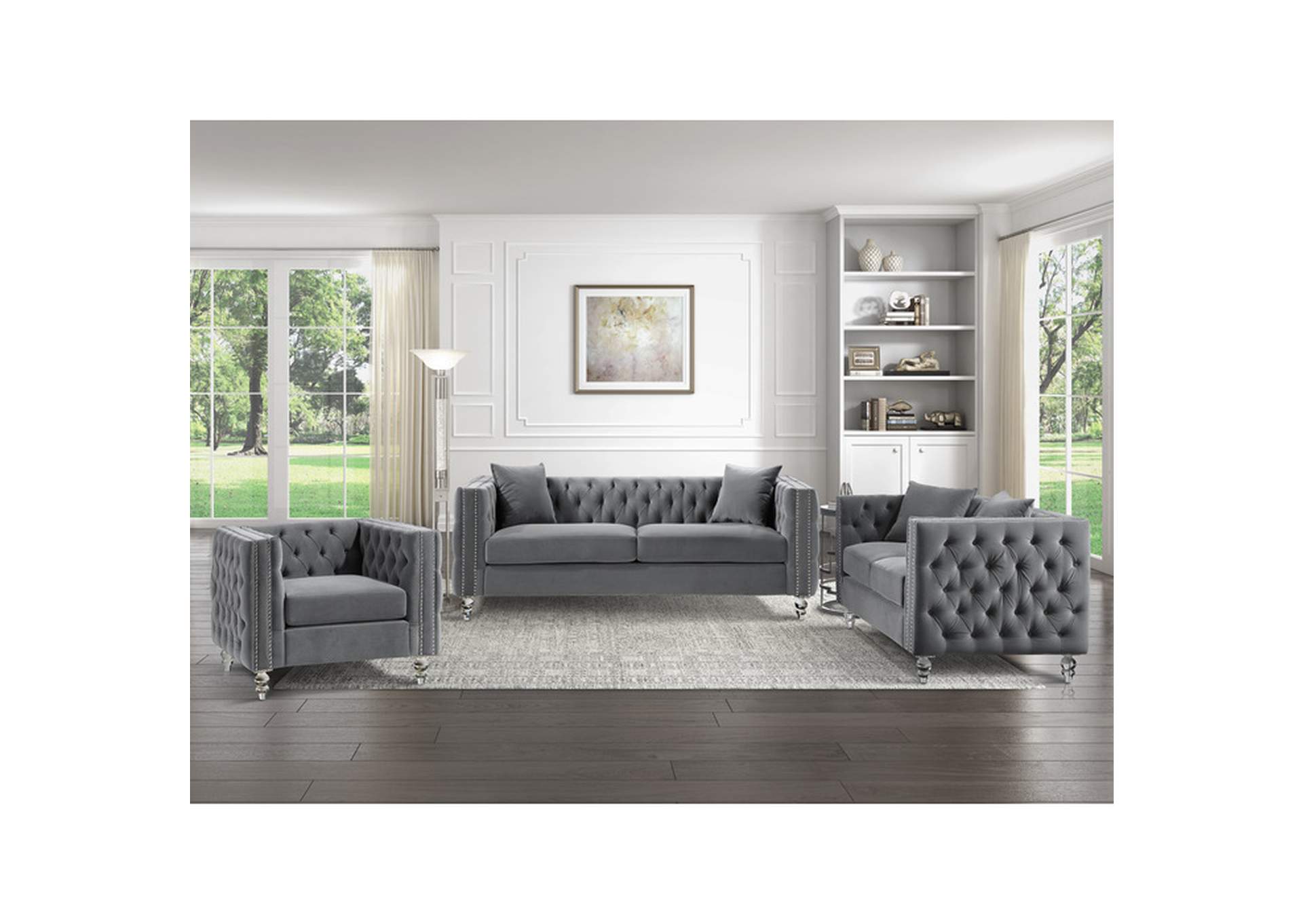 Orina Love Seat,Homelegance