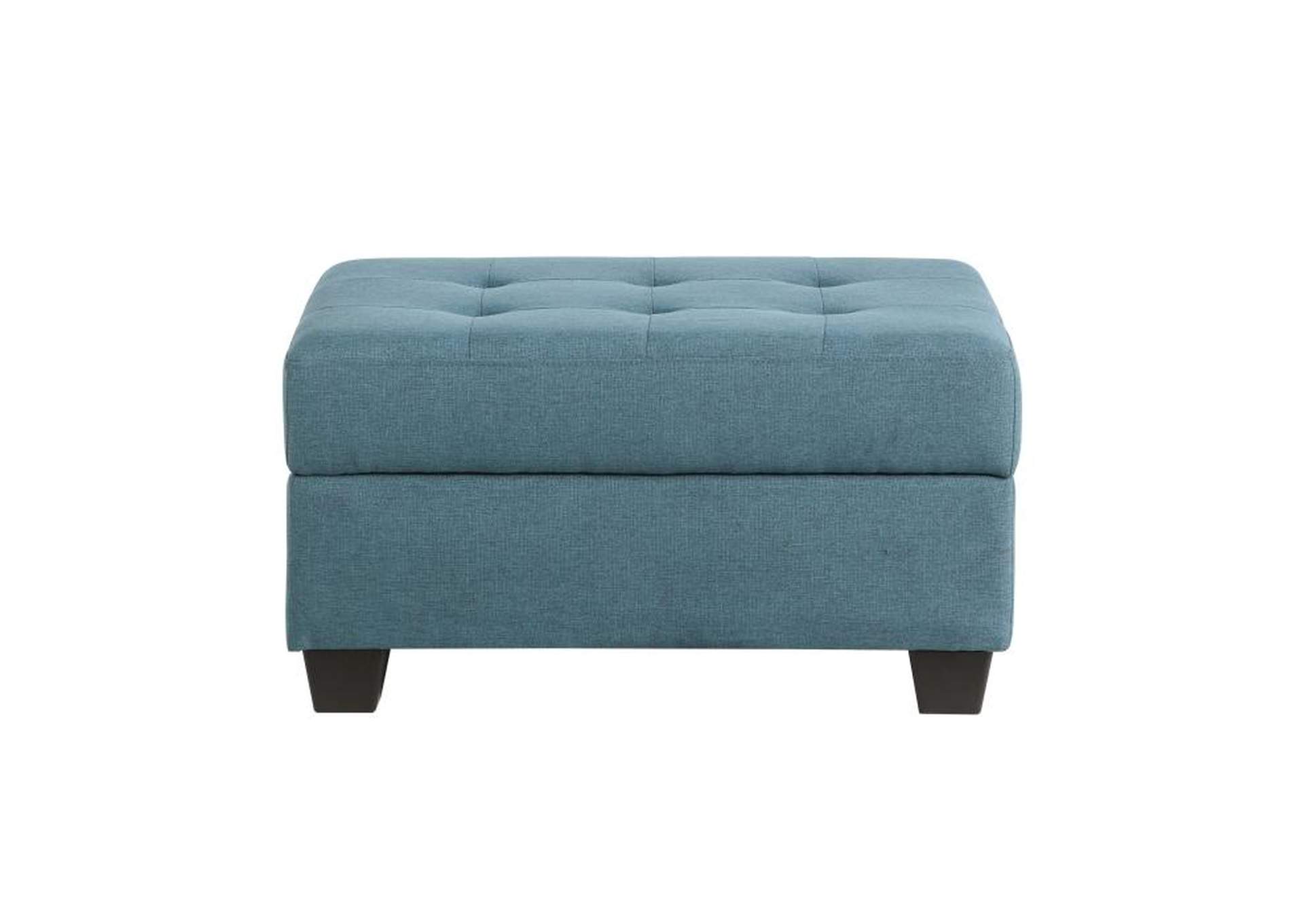 Dunstan Storage Ottoman,Homelegance