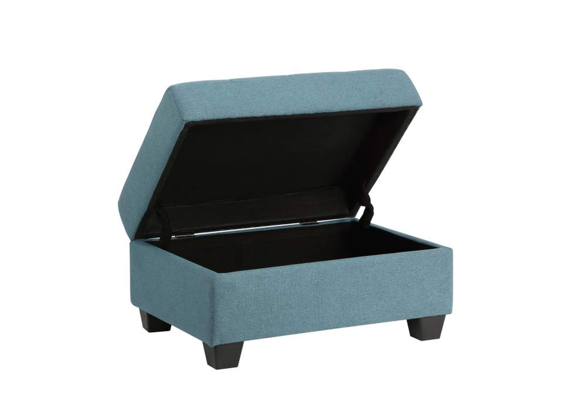 Dunstan Storage Ottoman,Homelegance